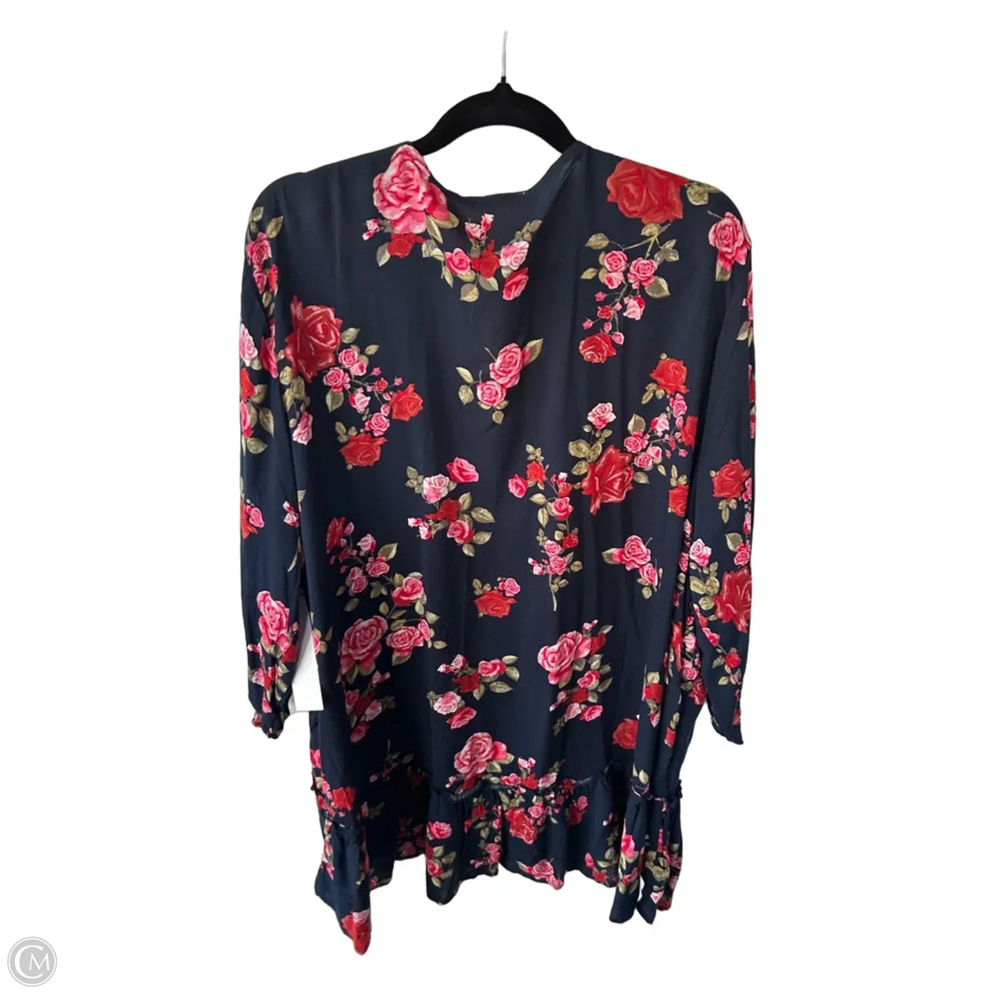 Kimono By Maurices In Blue & Red, Size: 2x