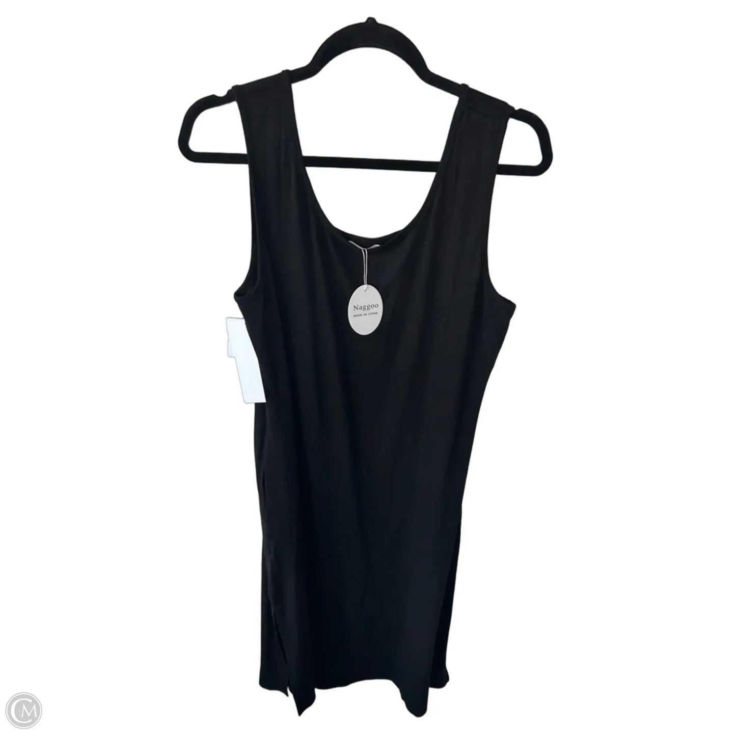 Dress Casual Midi By Clothes Mentor In Black, Size: Xl