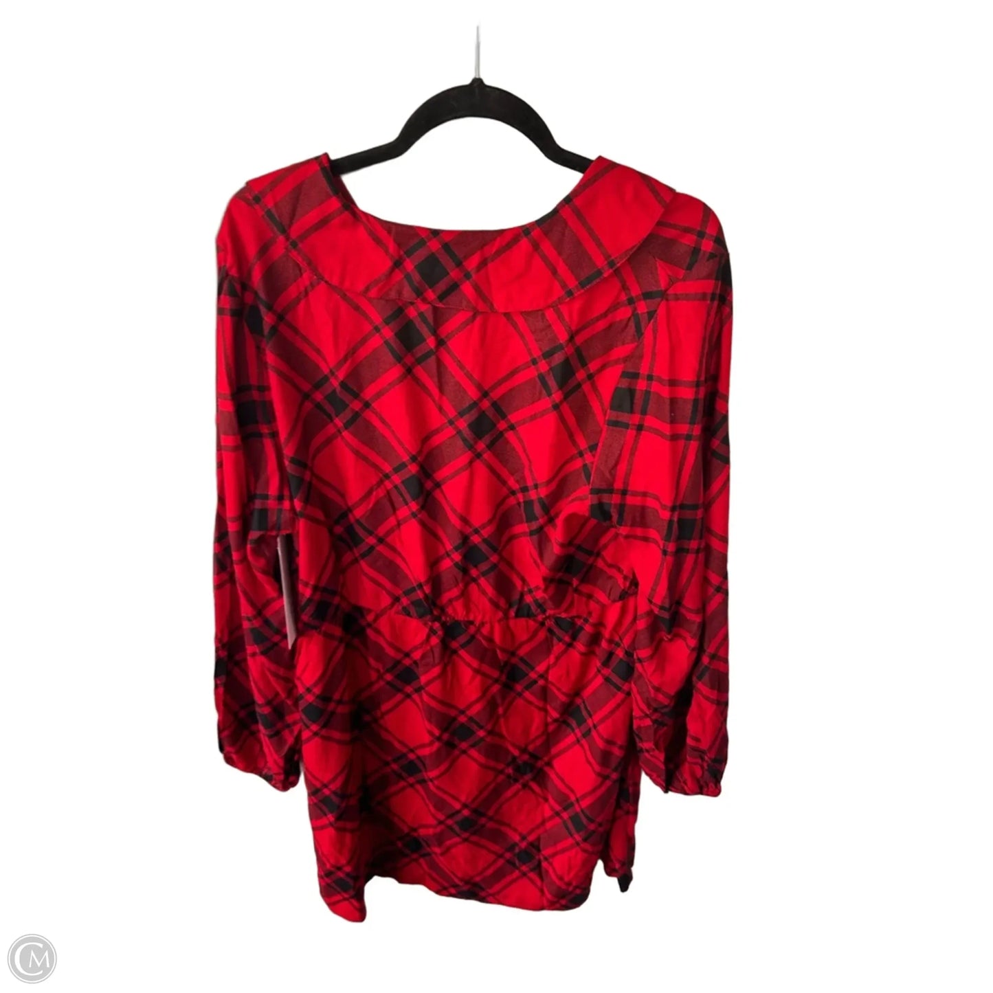 Dress Casual Short By Old Navy In Black & Red, Size: Xl
