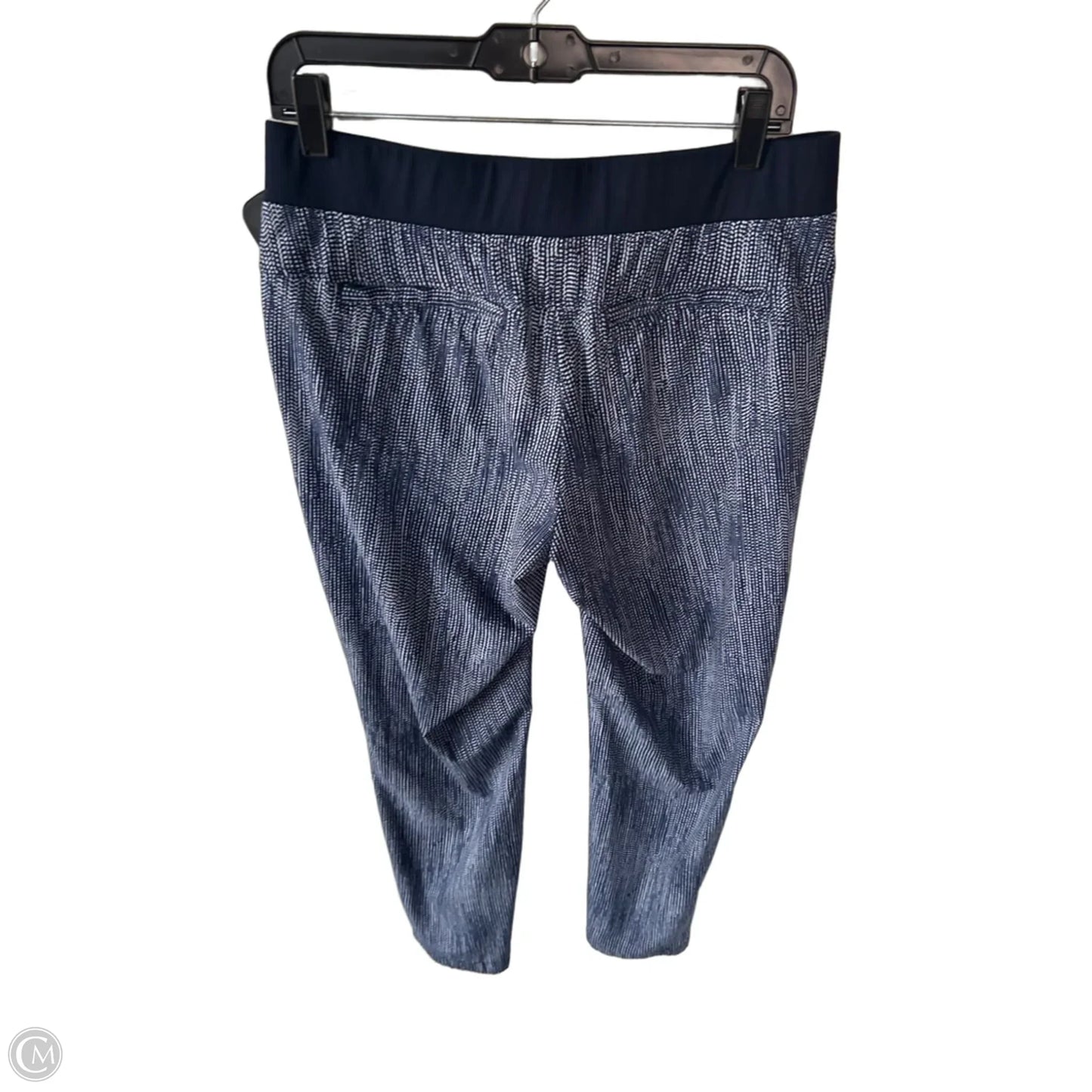Athletic Pants By Athleta In Blue & White, Size: 10
