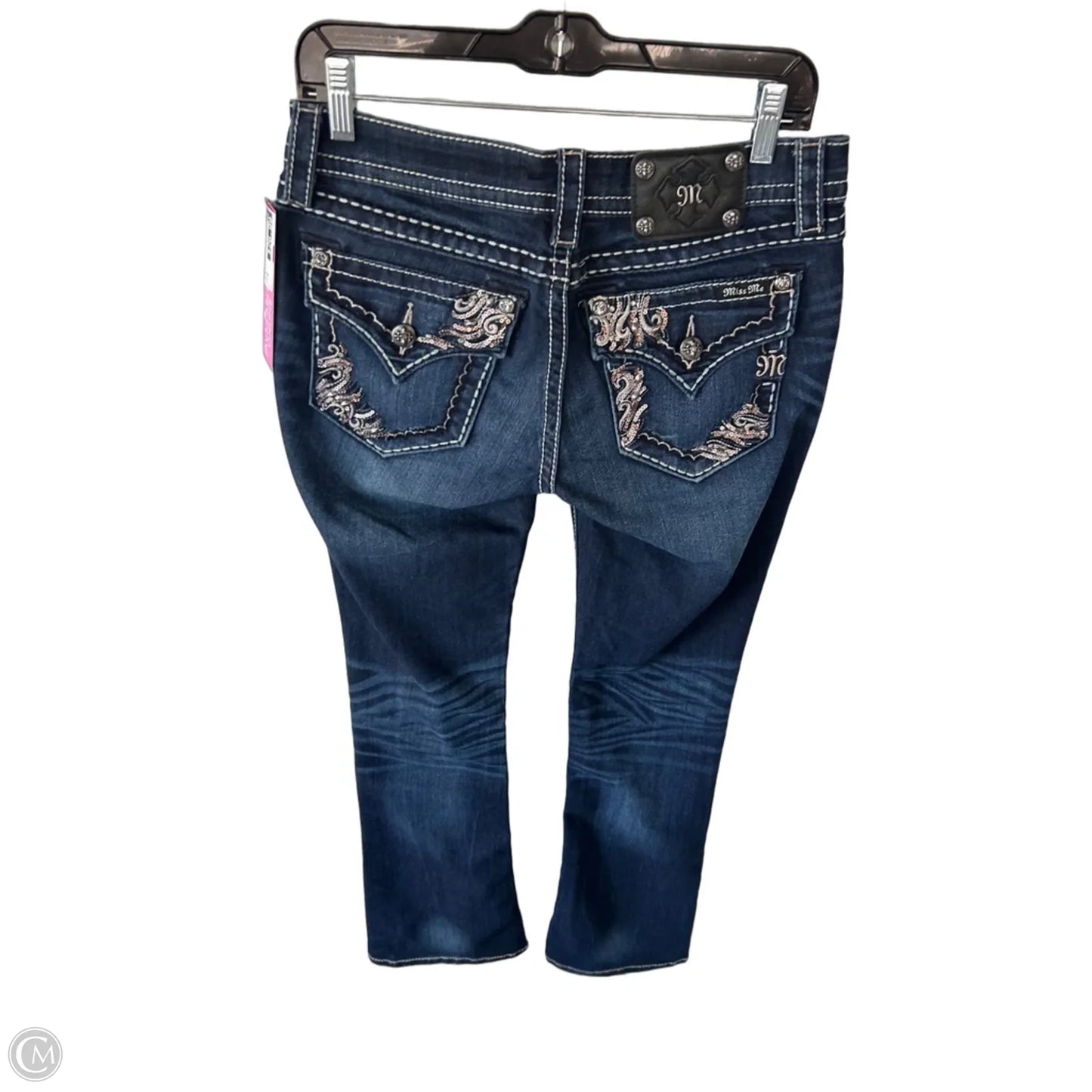 Jeans Boot Cut By Miss Me In Blue Denim, Size: 6
