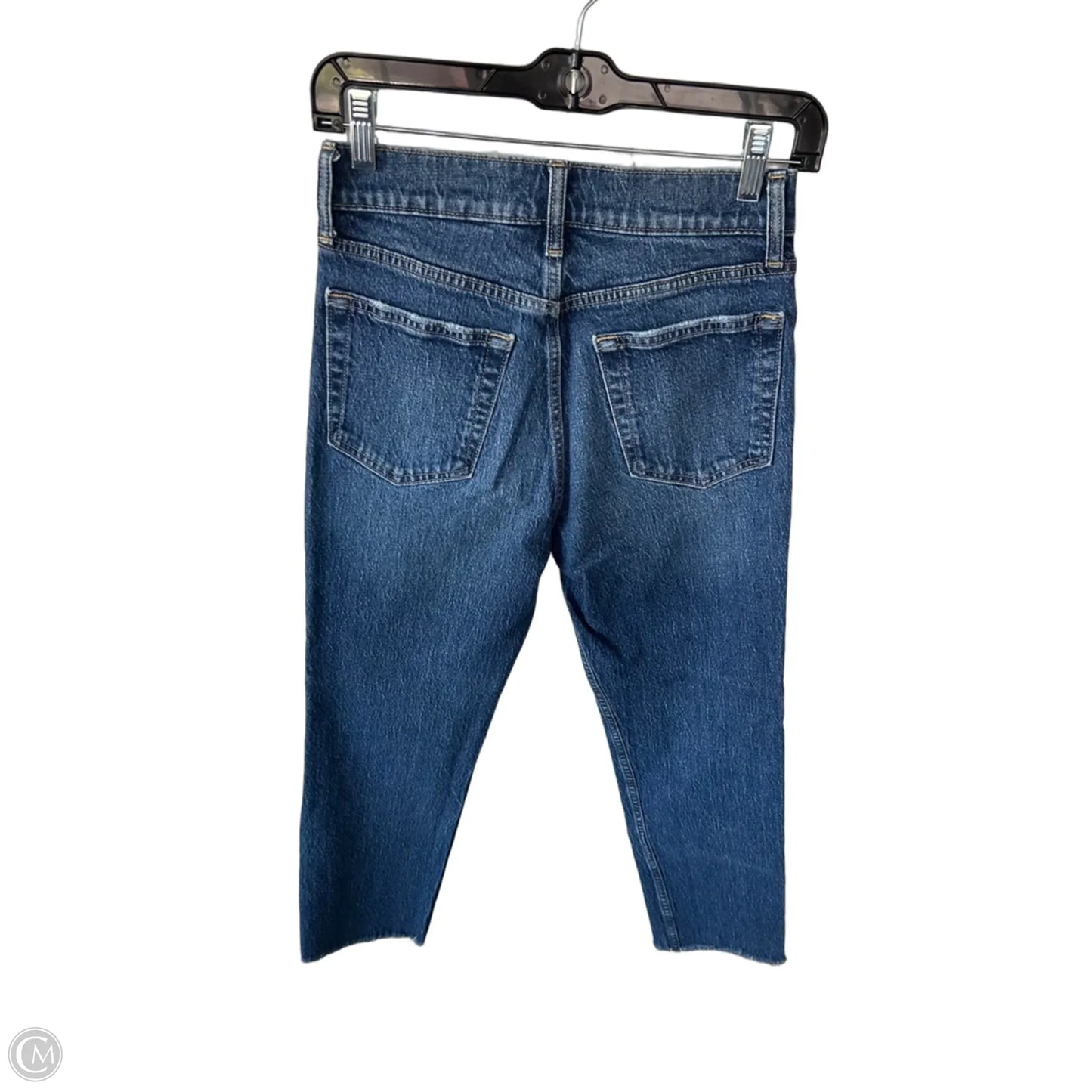 Jeans Straight By Gap In Blue Denim, Size: 2