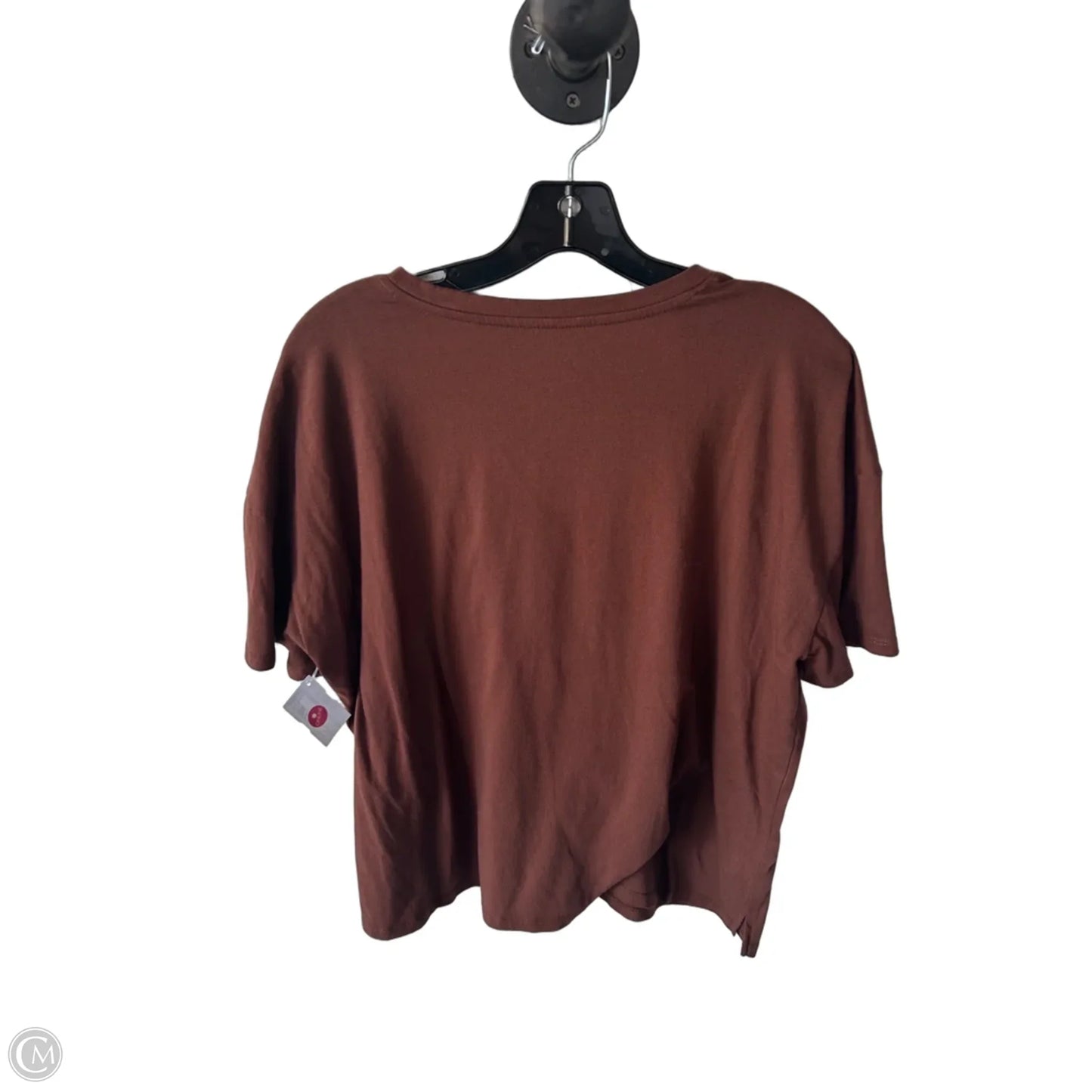 Top Short Sleeve Basic By Disney In Brown, Size: Xl