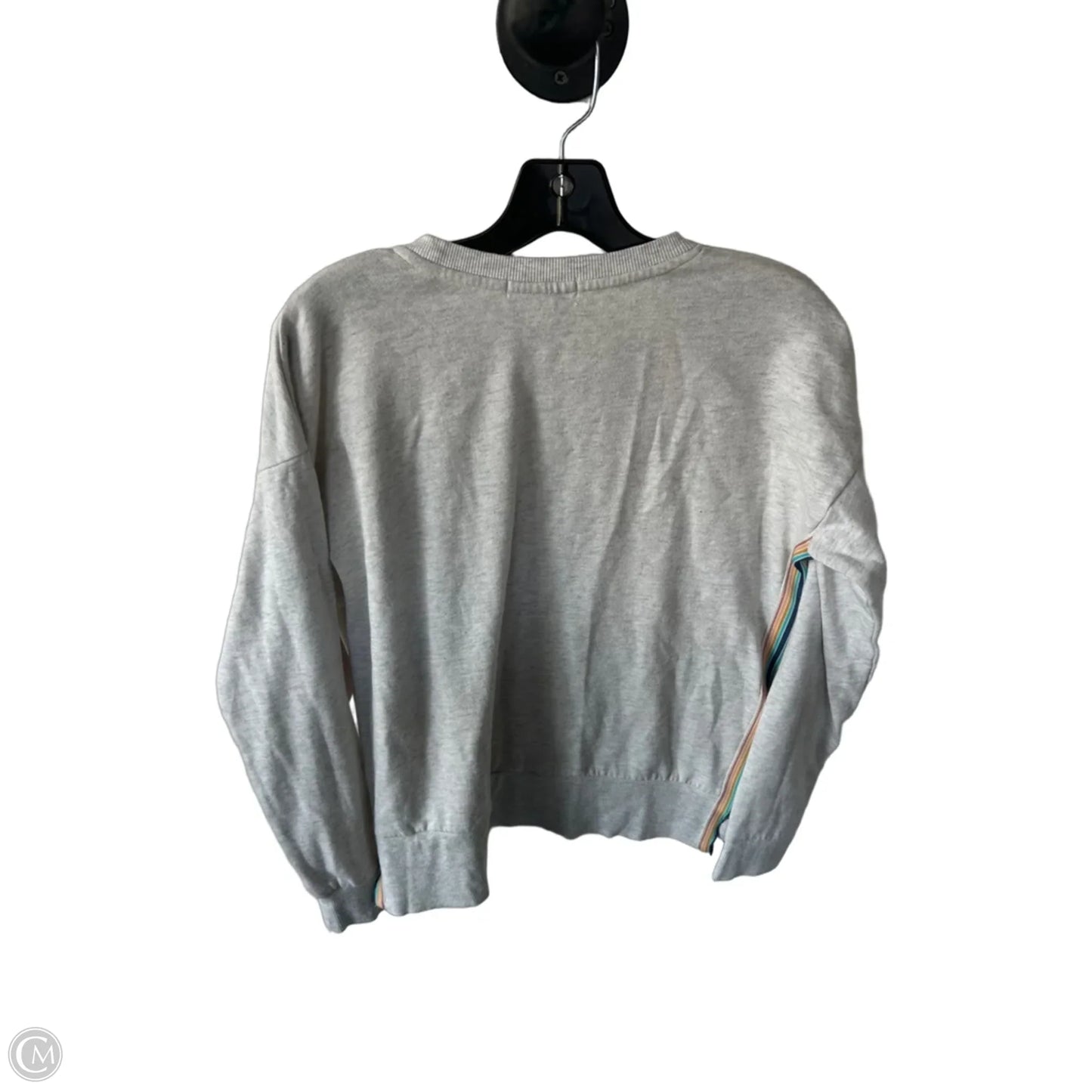 Sweatshirt Crewneck By Cmb In Grey, Size: Xs