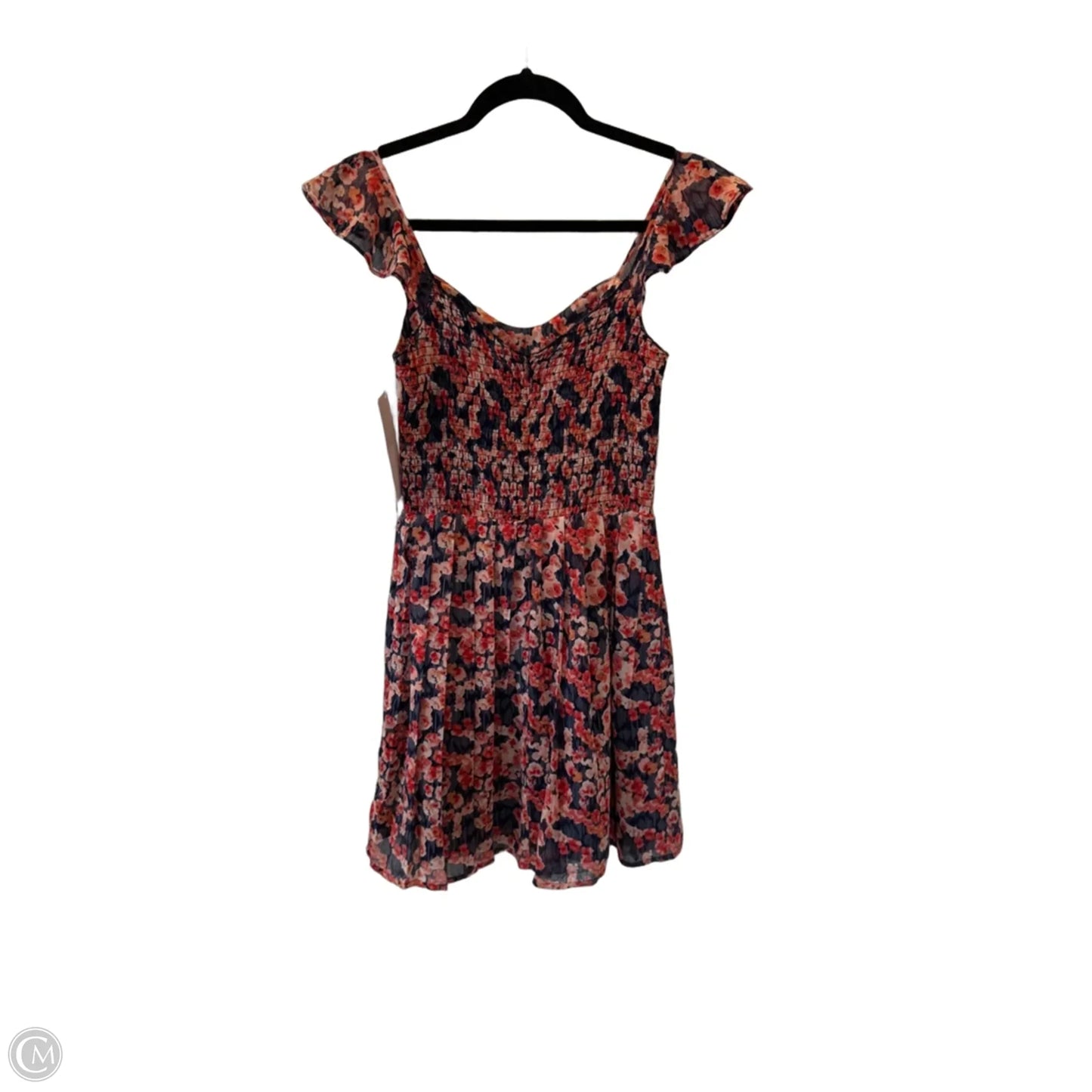 Dress Casual Short By Joie In Blue & Pink, Size: S