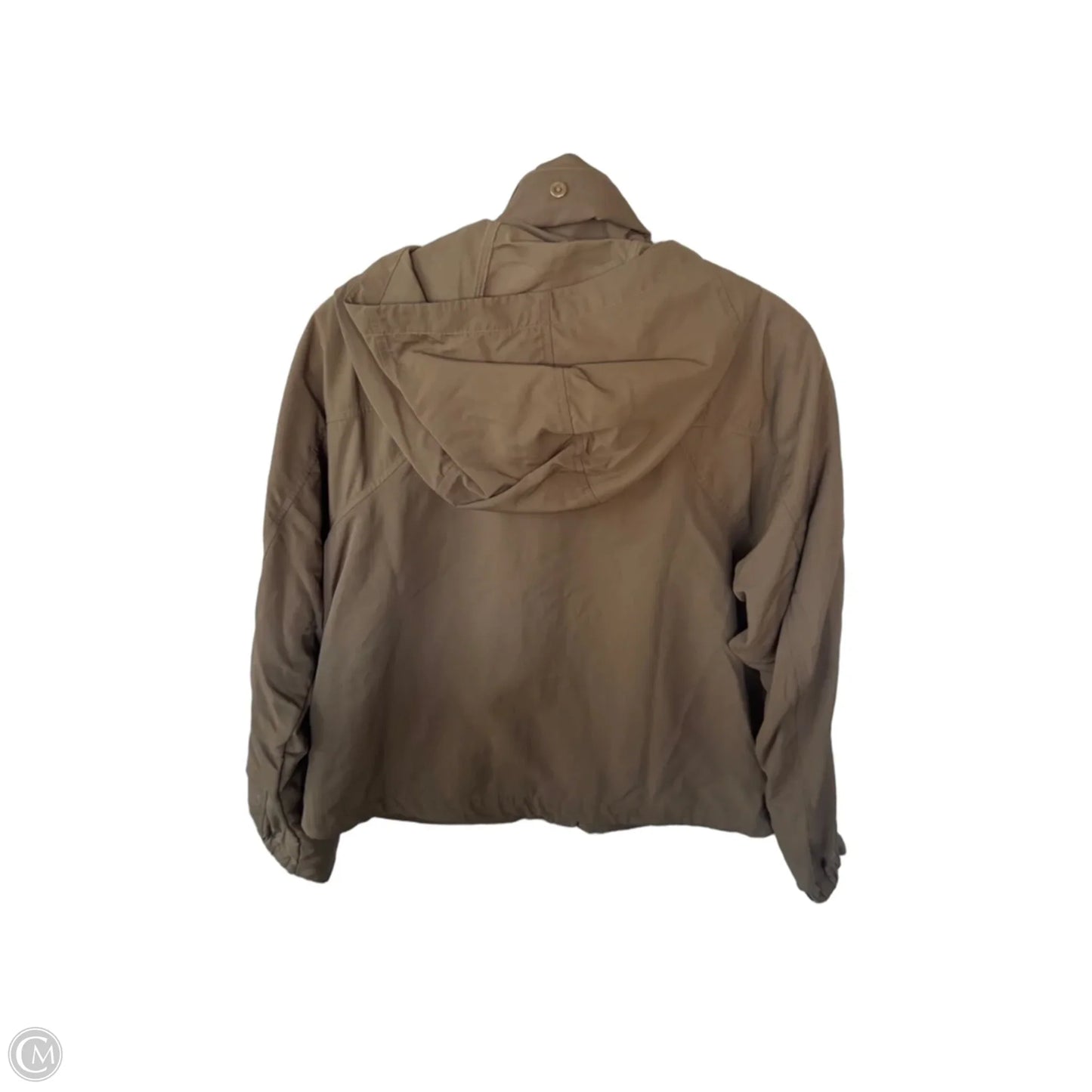 Athletic Jacket By Lululemon In Tan, Size: S