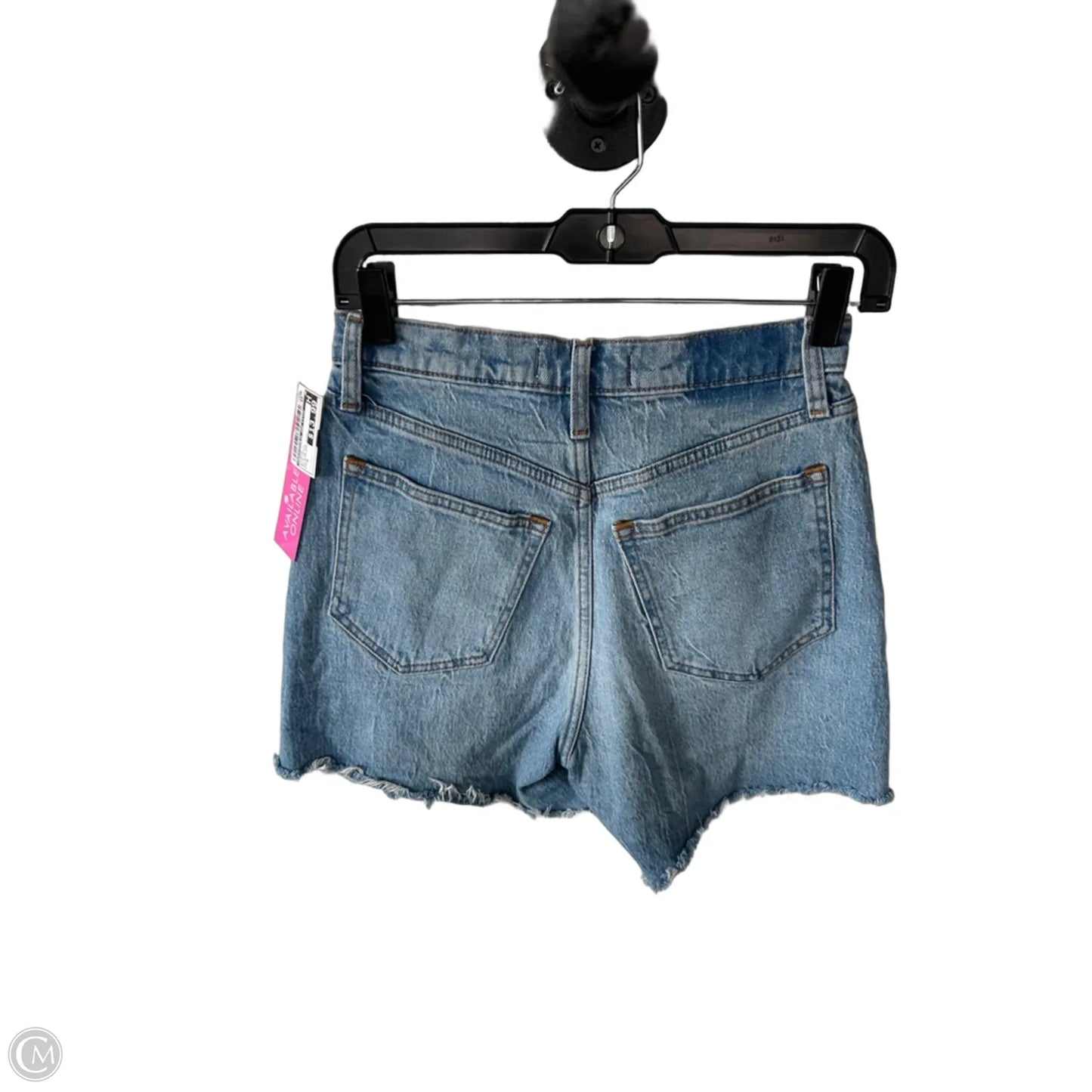Shorts By Abercrombie And Fitch In Blue Denim, Size: 0