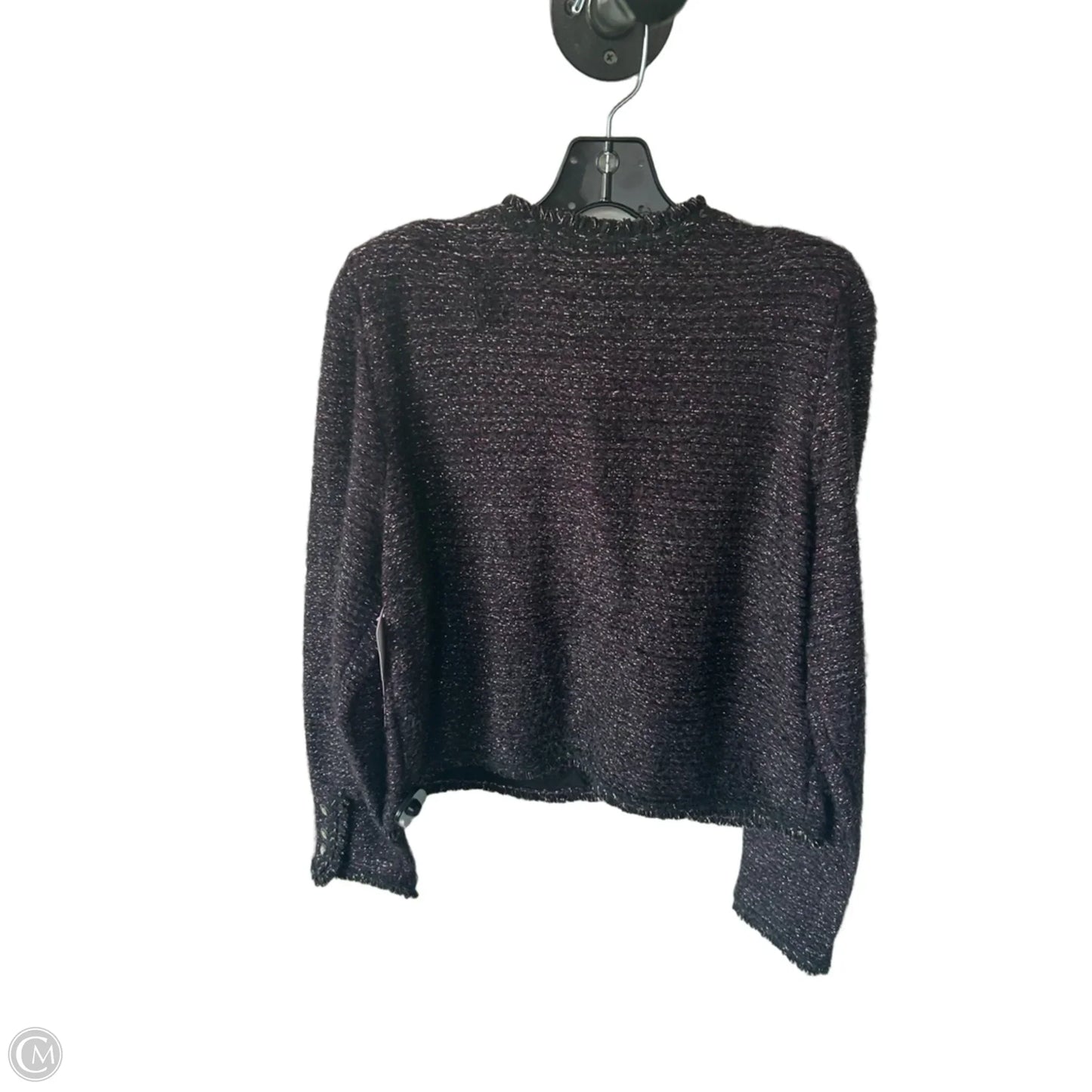 Blazer By White House Black Market In Black & Purple, Size: L