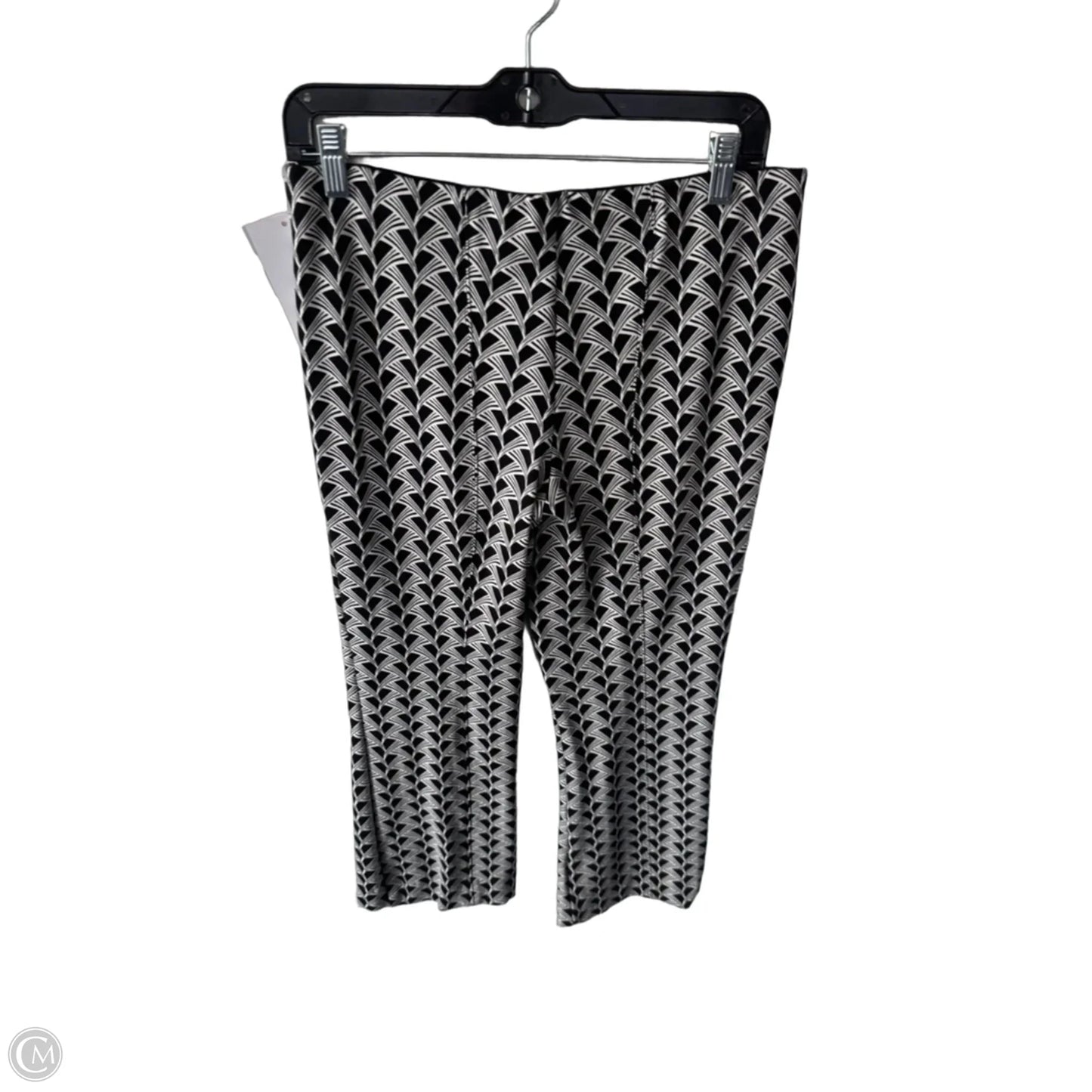 Pants Dress By Maeve In Black & White, Size: M