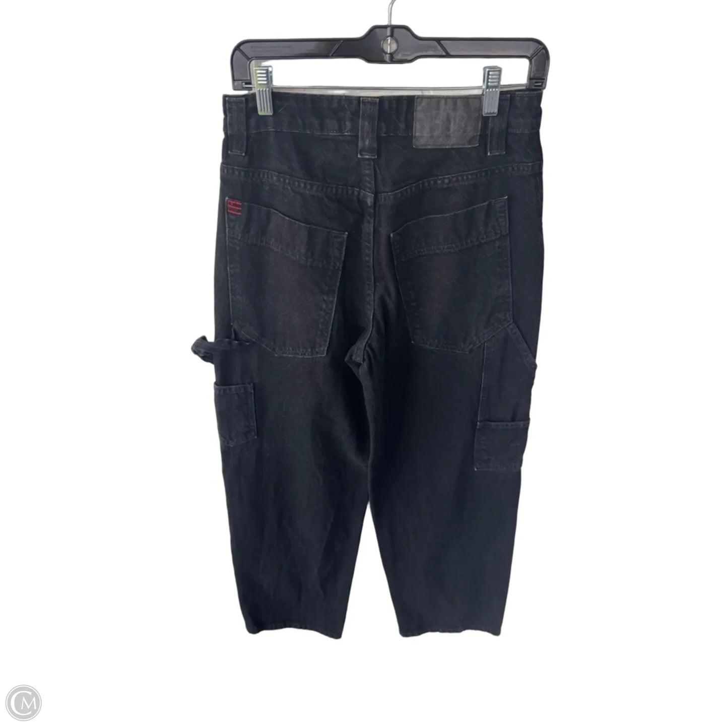 Jeans Straight By Bdg In Black Denim, Size: 2