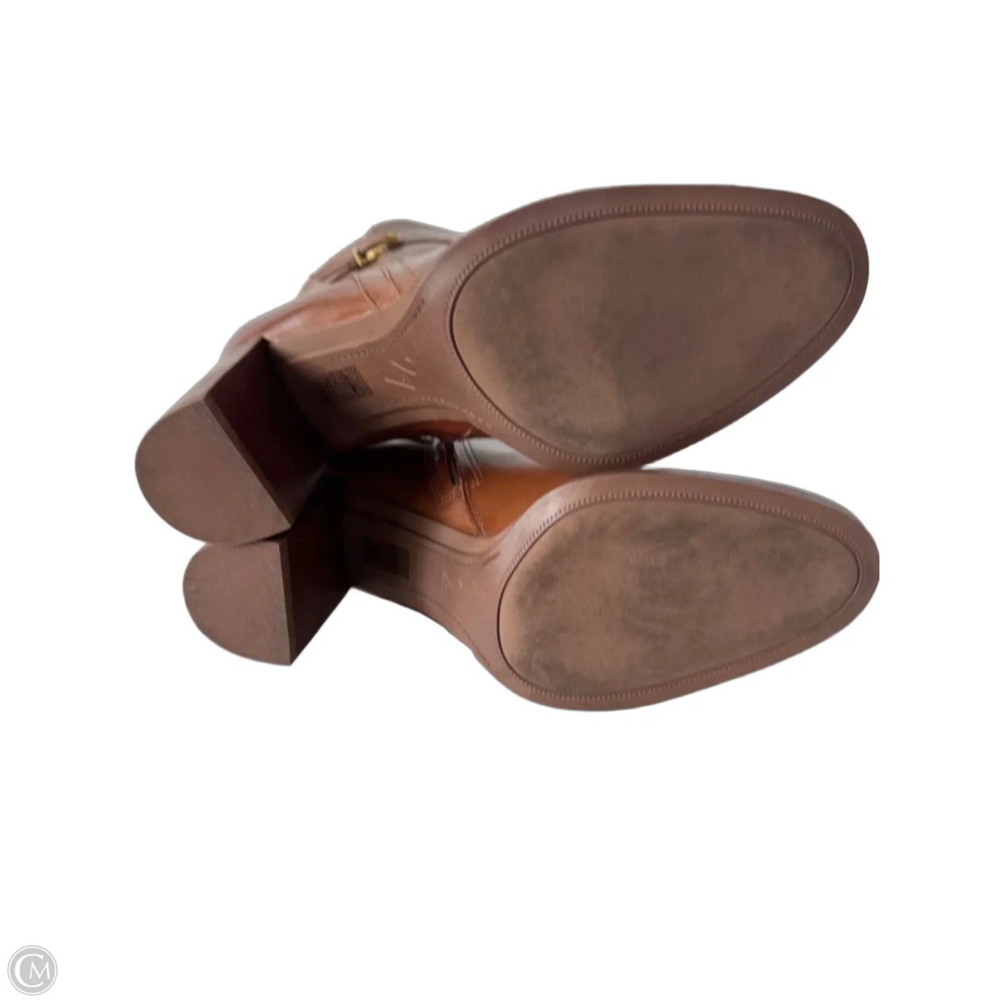 Boots Mid-calf Heels By Naturalizer In Brown, Size: 11