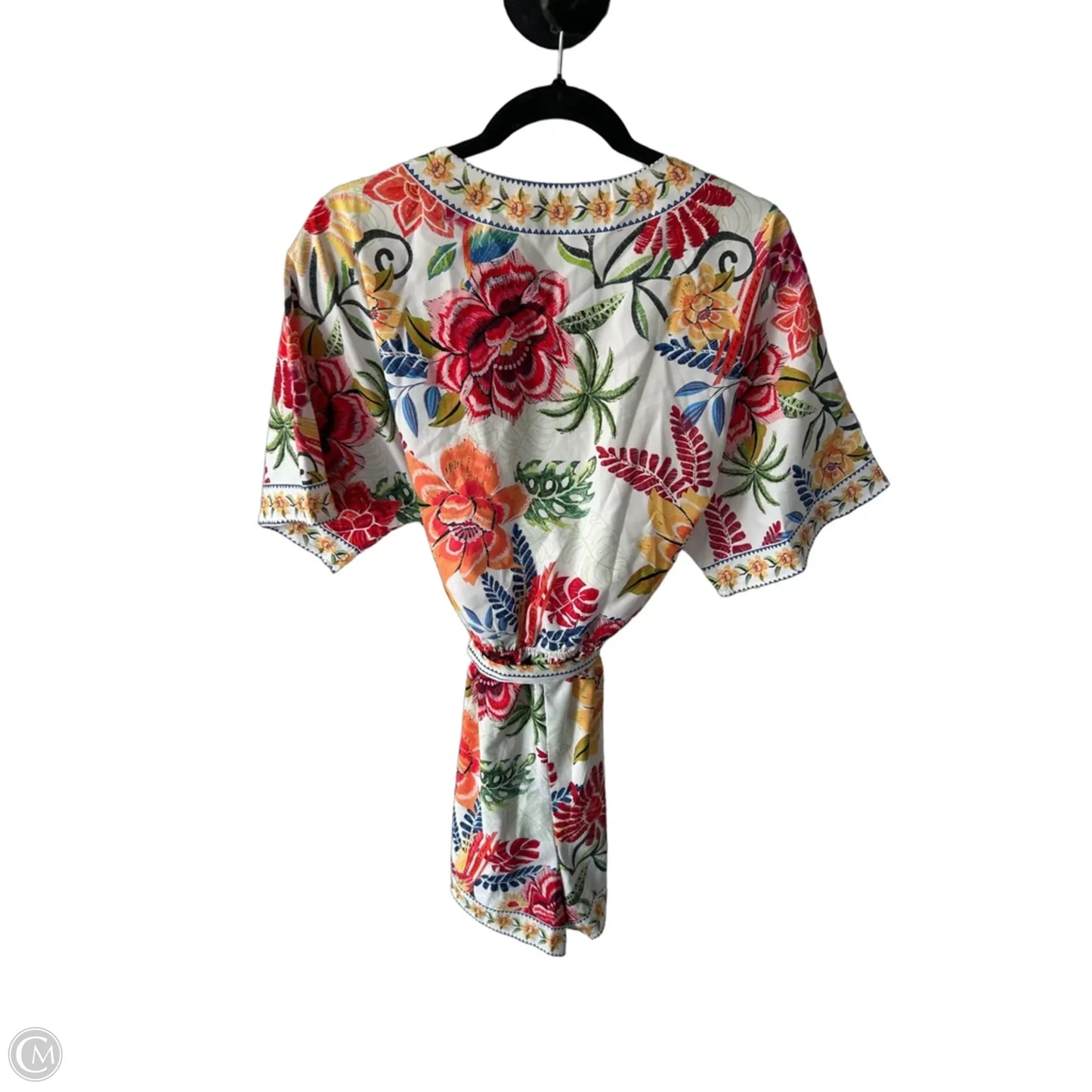Romper By Cupshe In Orange & White, Size: XL