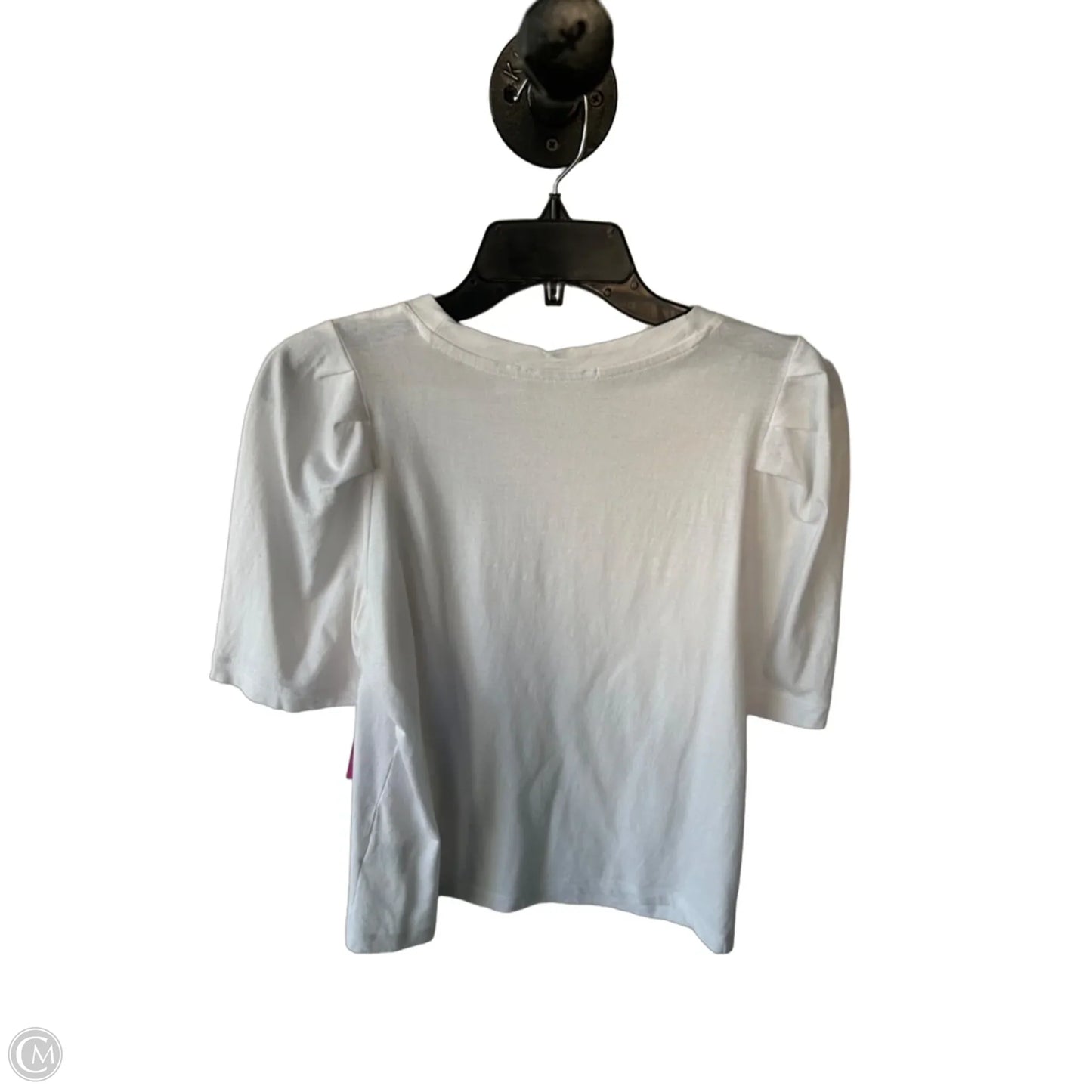 Top Short Sleeve Basic By Rd Style In White, Size: S