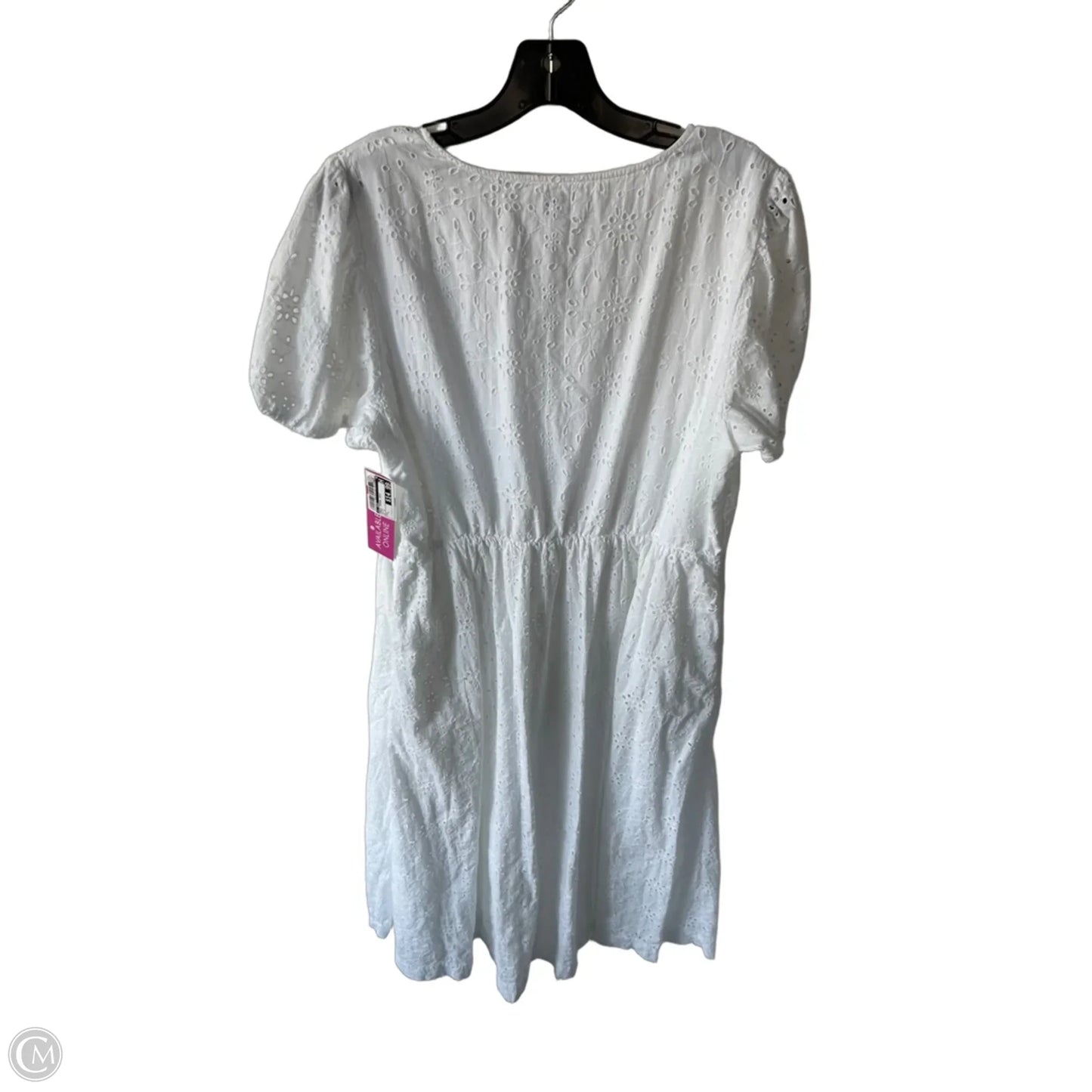 Dress Casual Midi By J. Crew In White, Size: L