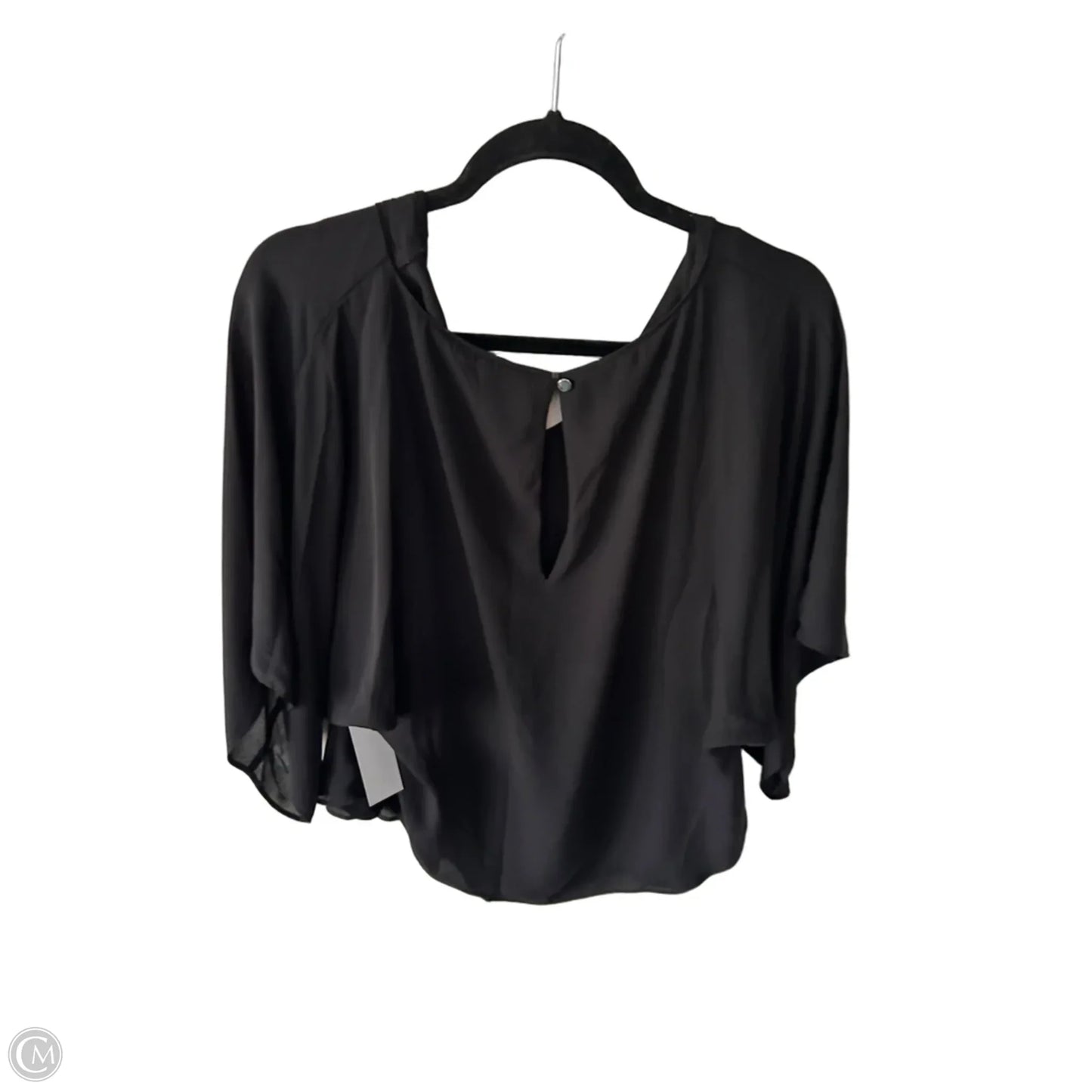 Top 3/4 Sleeve By White House Black Market In Black, Size: M