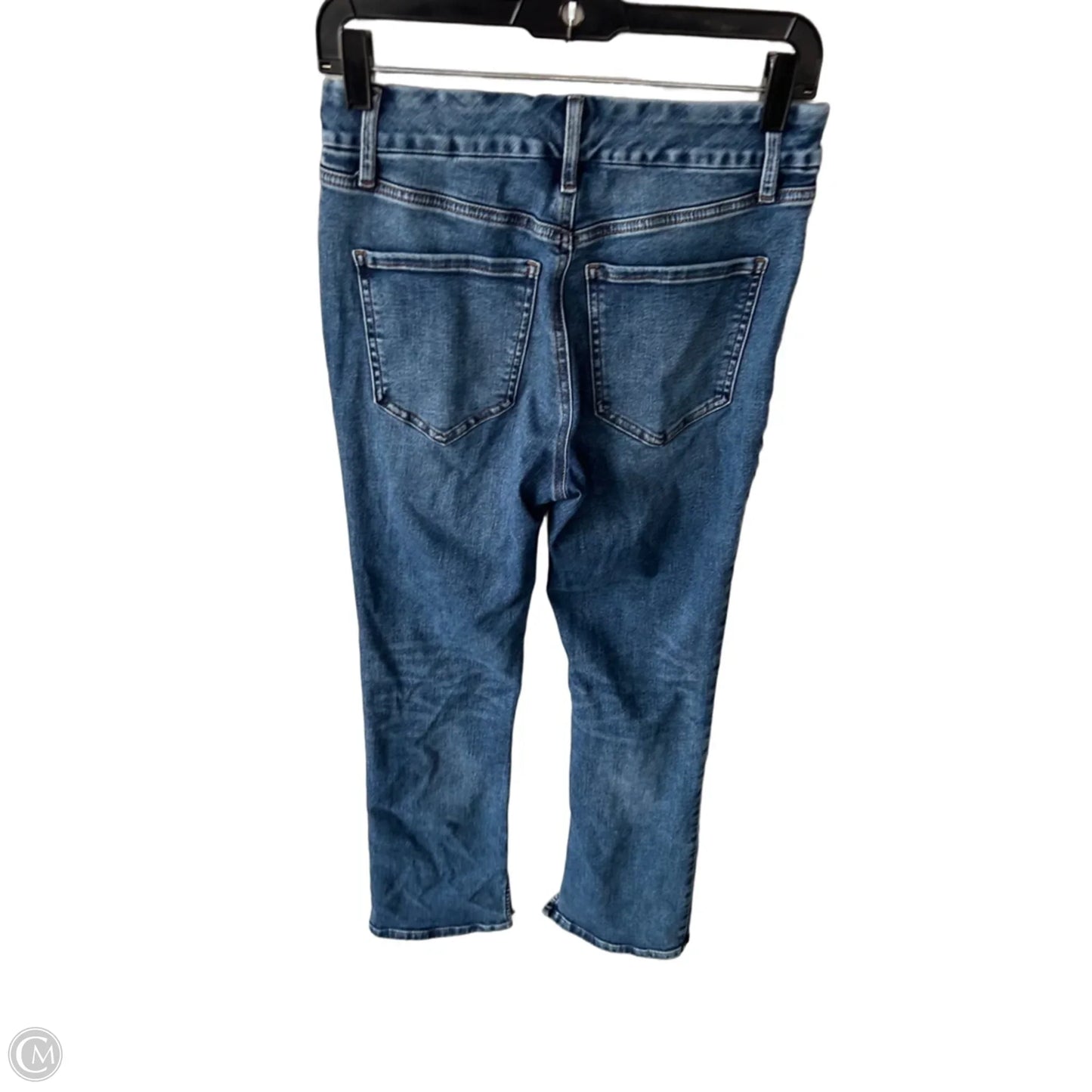 Jeans Straight By Express In Blue Denim, Size: M