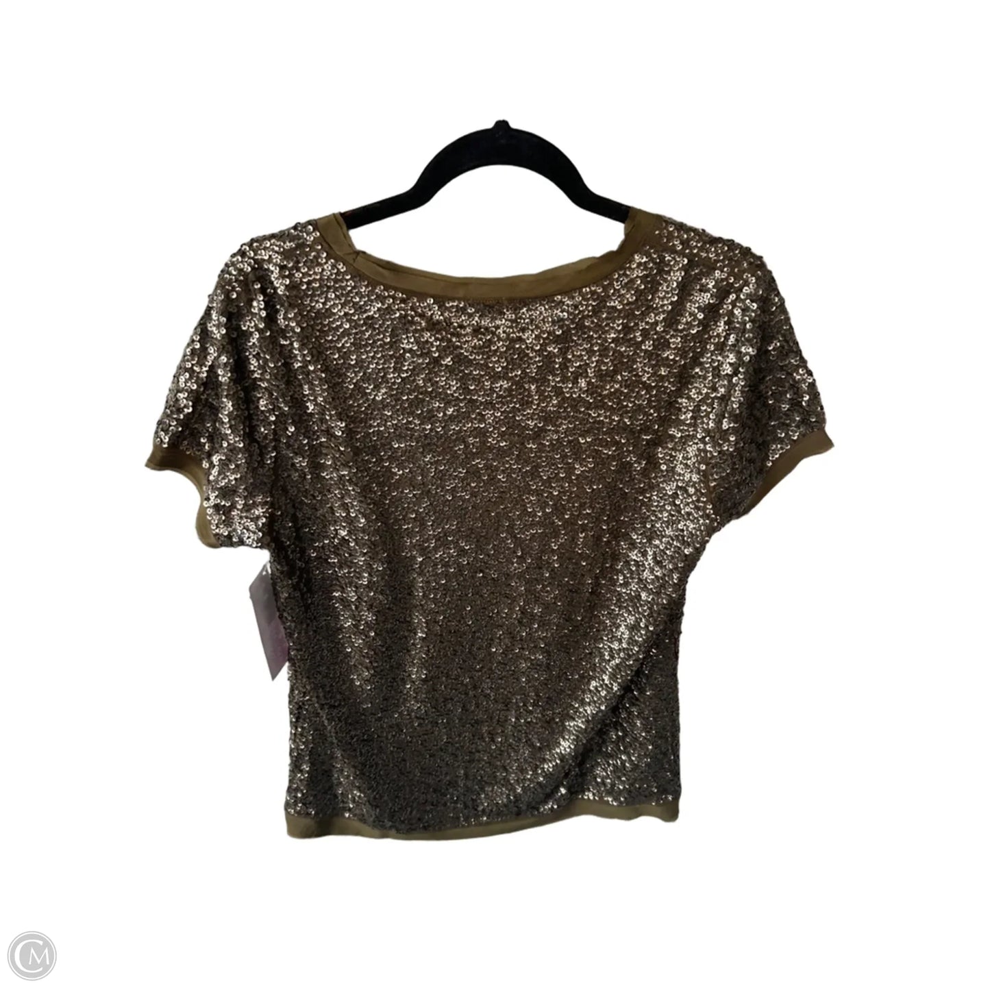 Top Short Sleeve By J. Crew In Green, Size: M