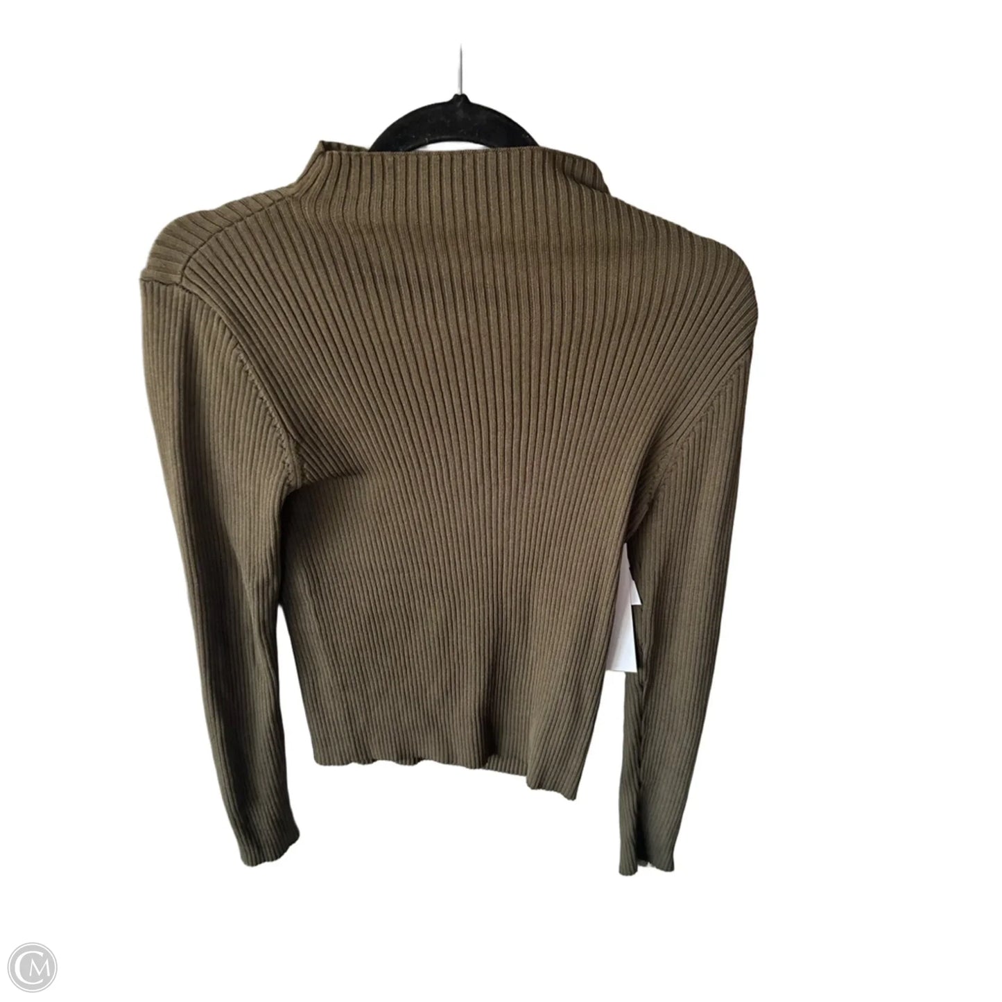 Sweater By Topshop In Green, Size: M