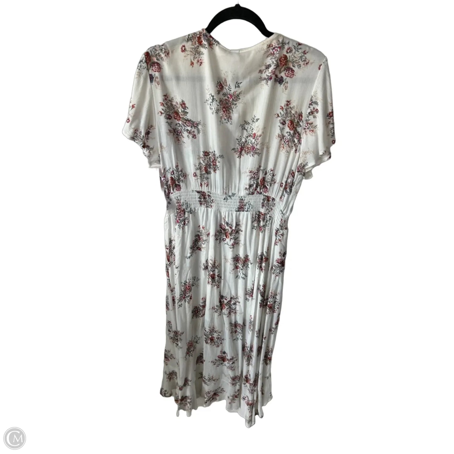 Dress Casual Maxi By American Rag In Pink & White, Size: Xl