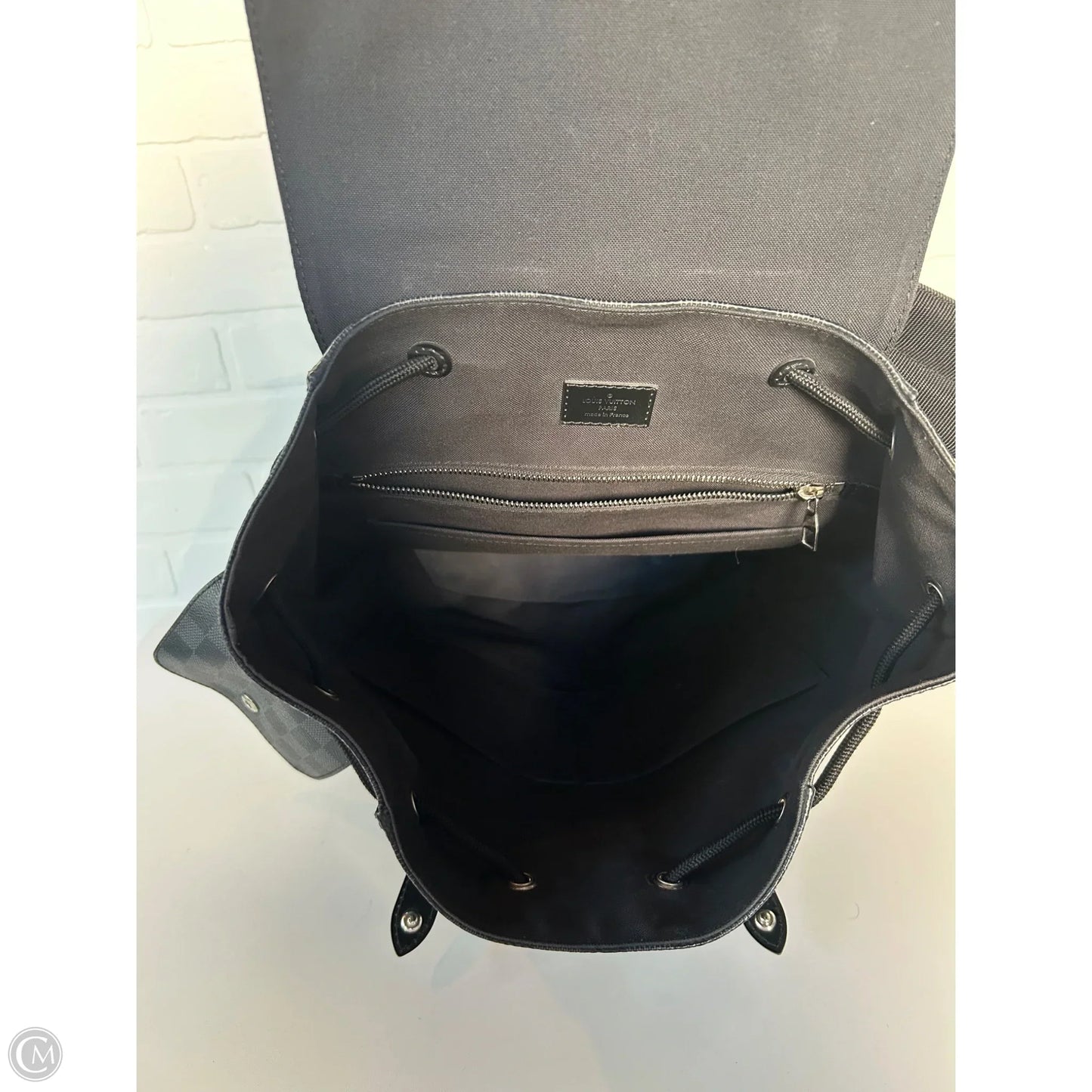 Backpack Luxury Designer By Louis Vuitton, Size: Large