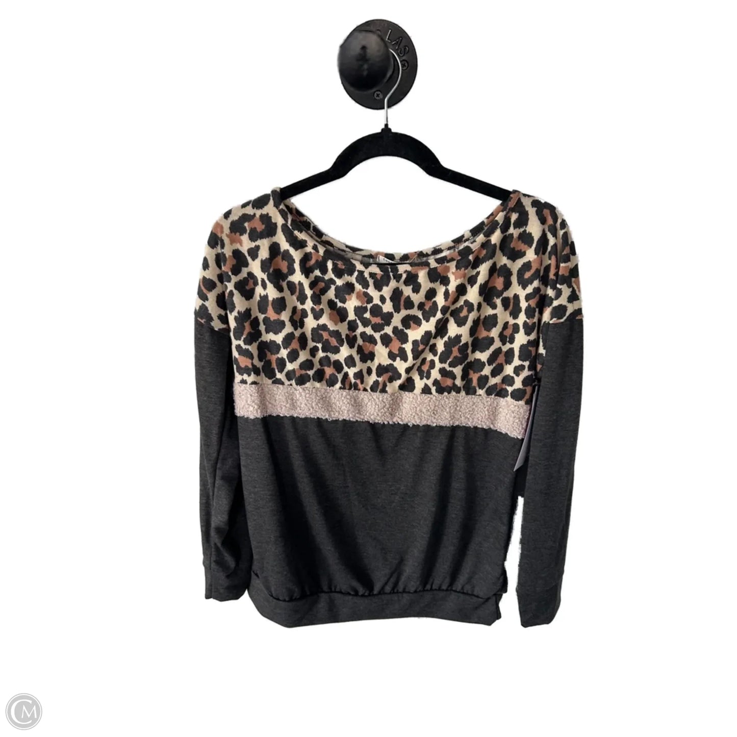 Top Long Sleeve By Clothes Mentor In Animal Print, Size: S