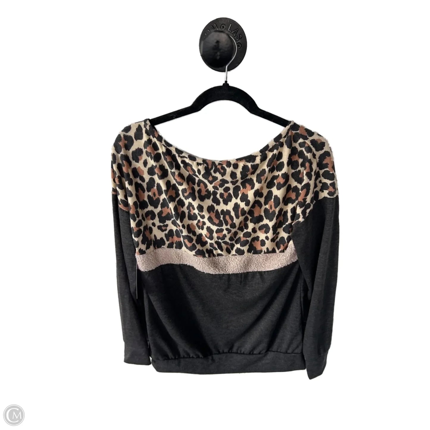 Top Long Sleeve By Clothes Mentor In Animal Print, Size: S