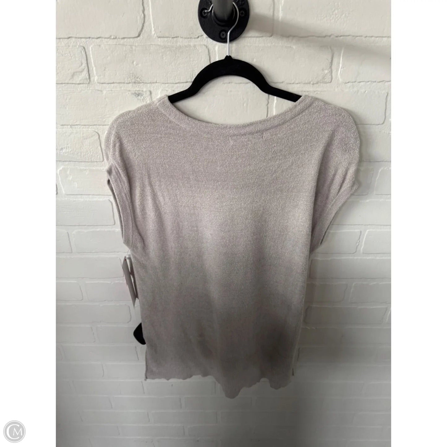 Sweater Short Sleeve By Barefoot Dreams In Beige, Size: S