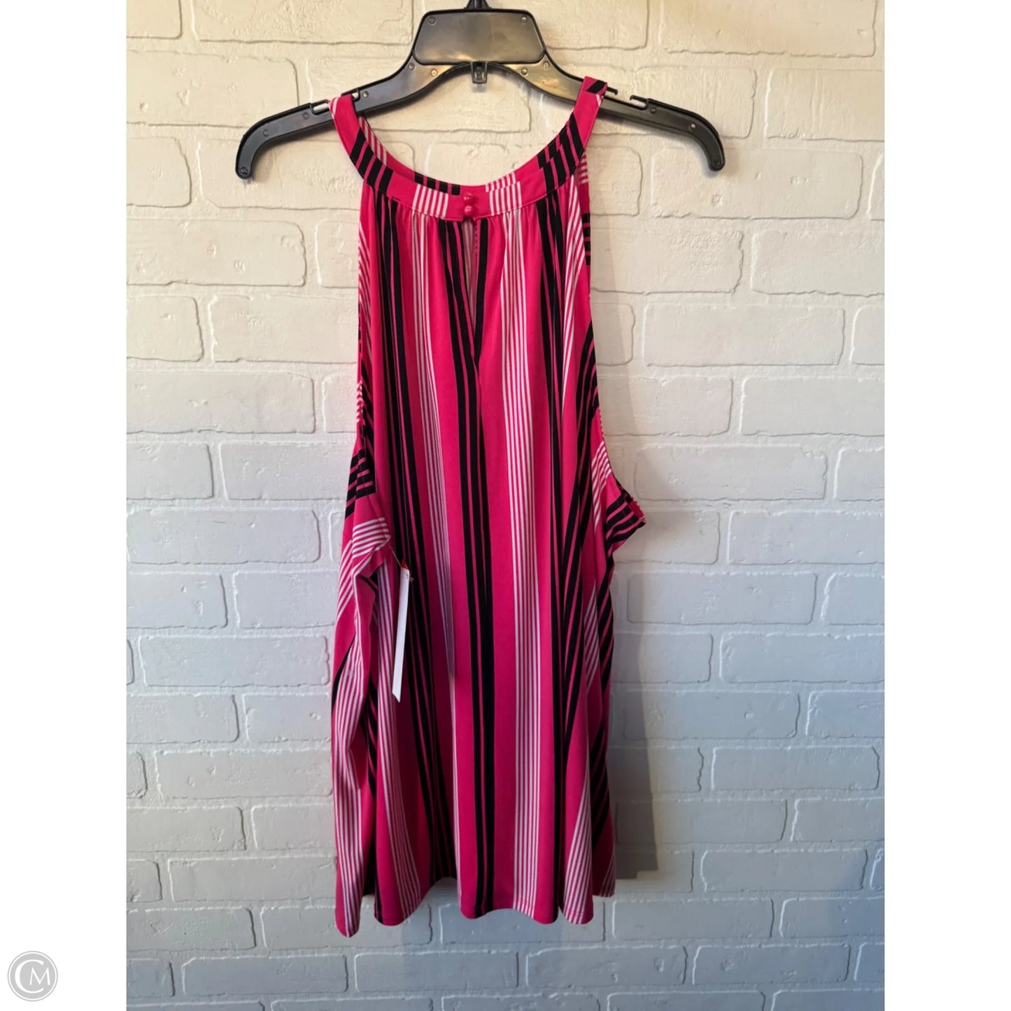 Top Sleeveless By Lane Bryant In Pink, Size: 4x
