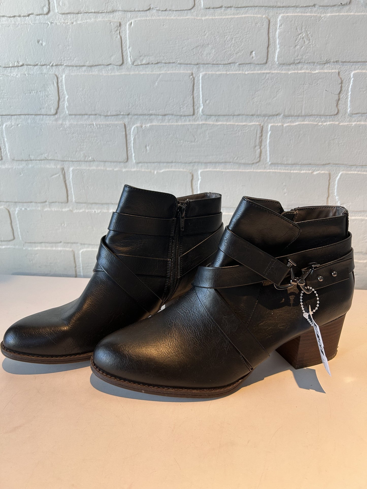 Boots Ankle Heels By Sofft Size: 9.5