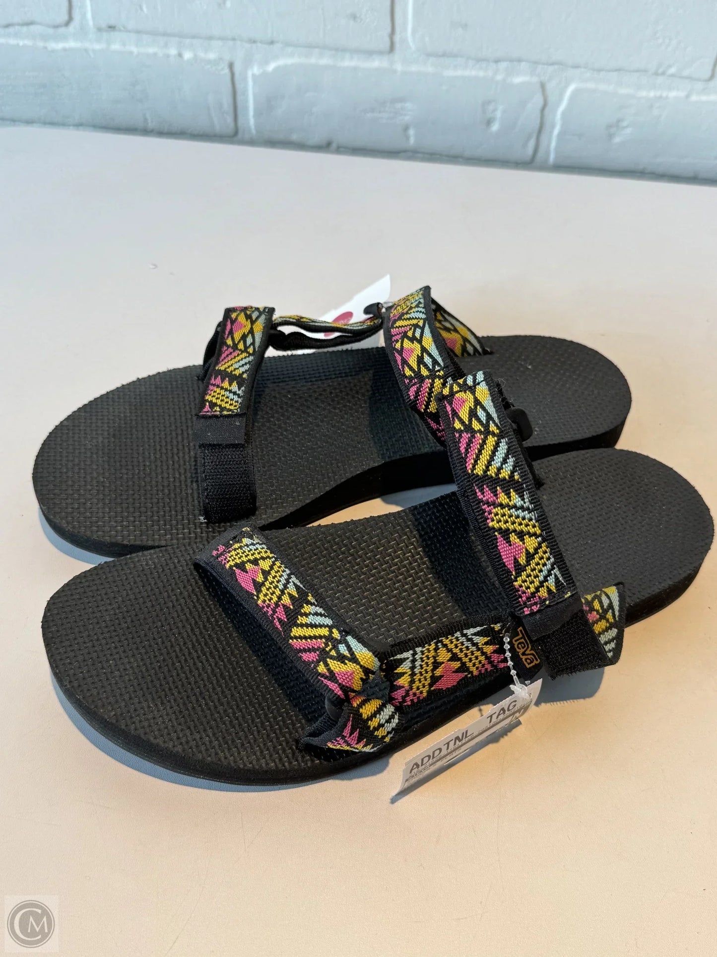 Sandals Flats By Teva In Black, Size: 9