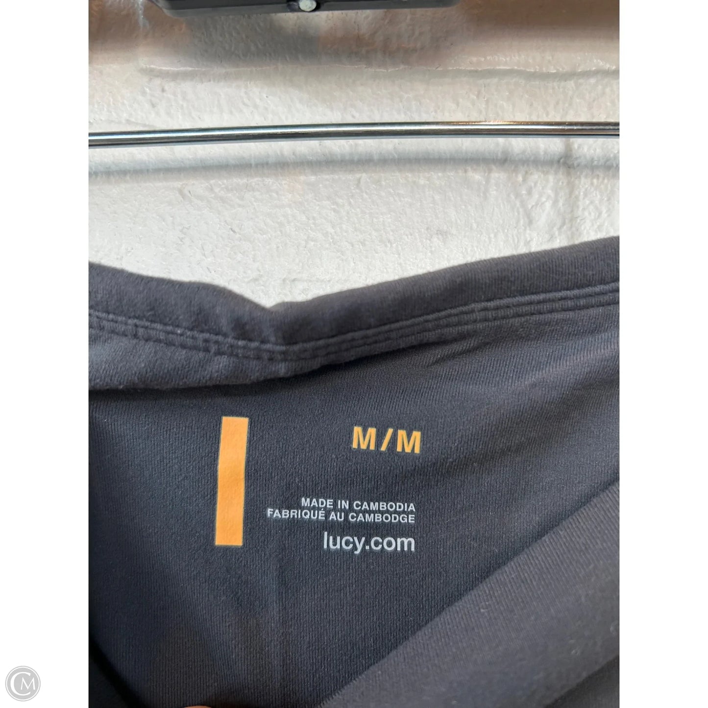 Athletic Pants By Lucy In Grey & White, Size: 8