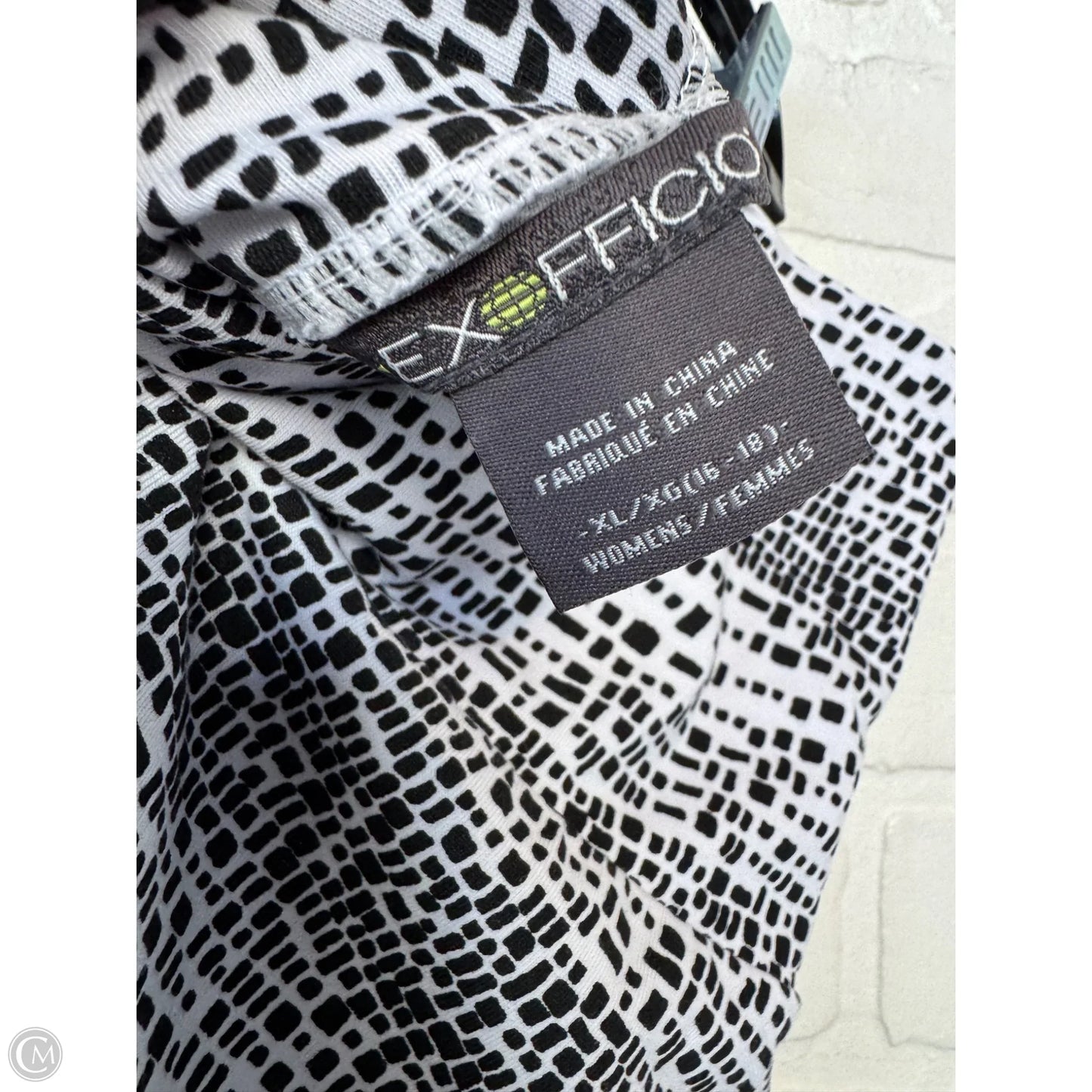 Skirt Midi By Exofficio In Black & White, Size: 16