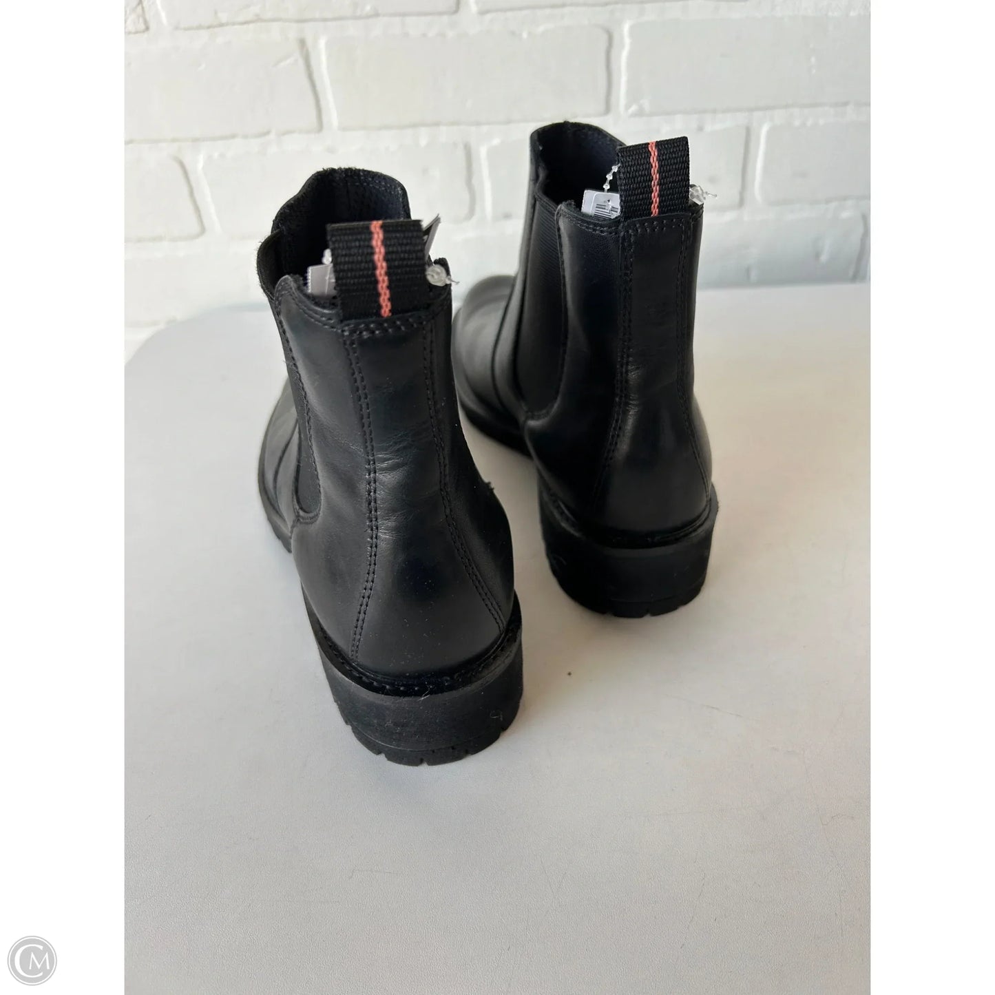 Boots Ankle Flats By Ecco In Black, Size: 8.5