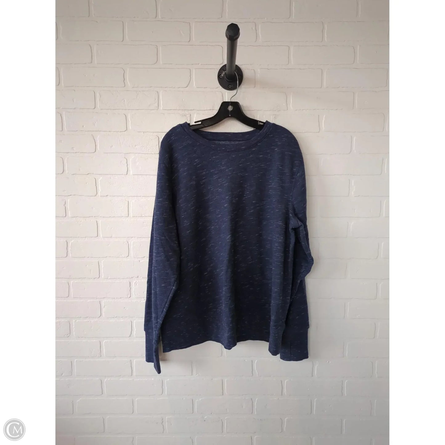Athletic Sweatshirt Crewneck By Tek Gear In Blue, Size: Xxl