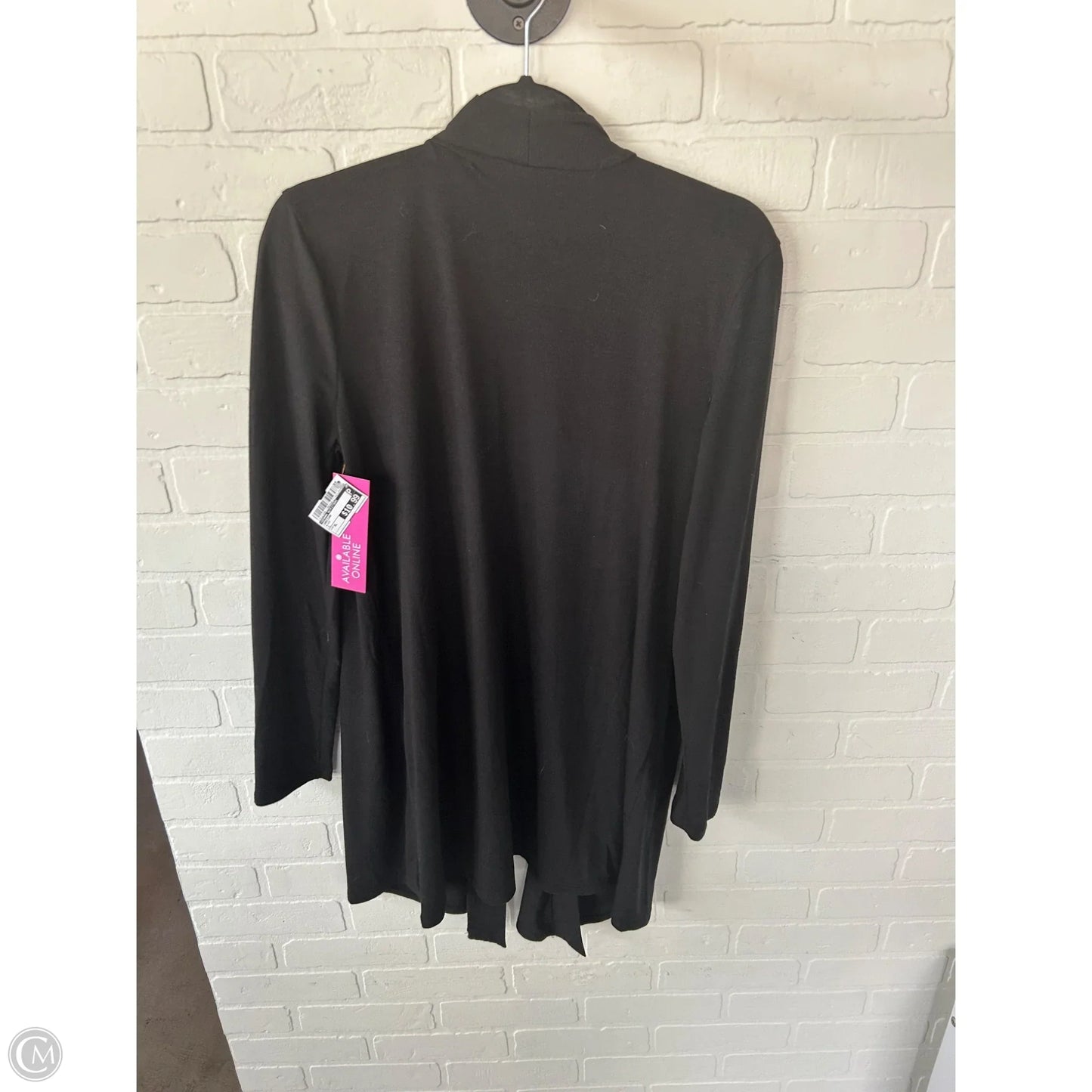 Cardigan By Zenana Outfitters In Black, Size: Xl