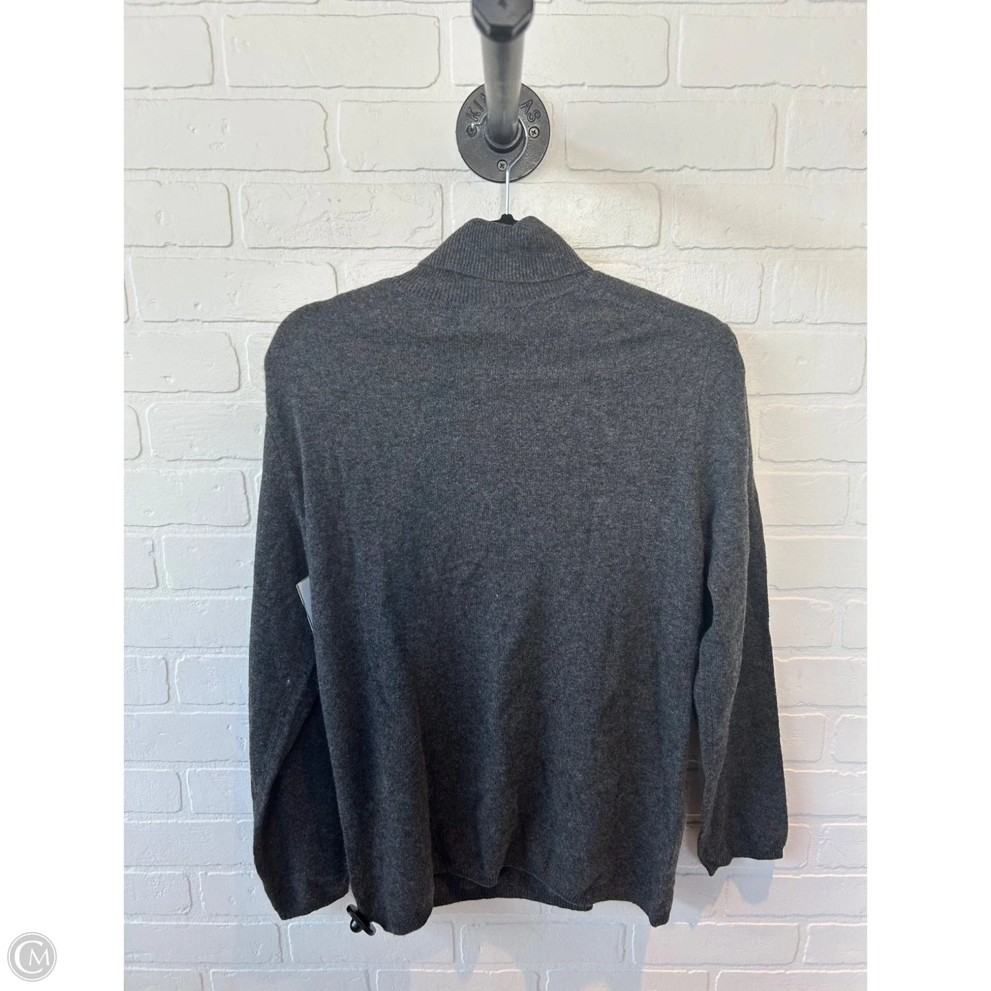 Sweater Cashmere By Charter Club In Grey, Size: Xl