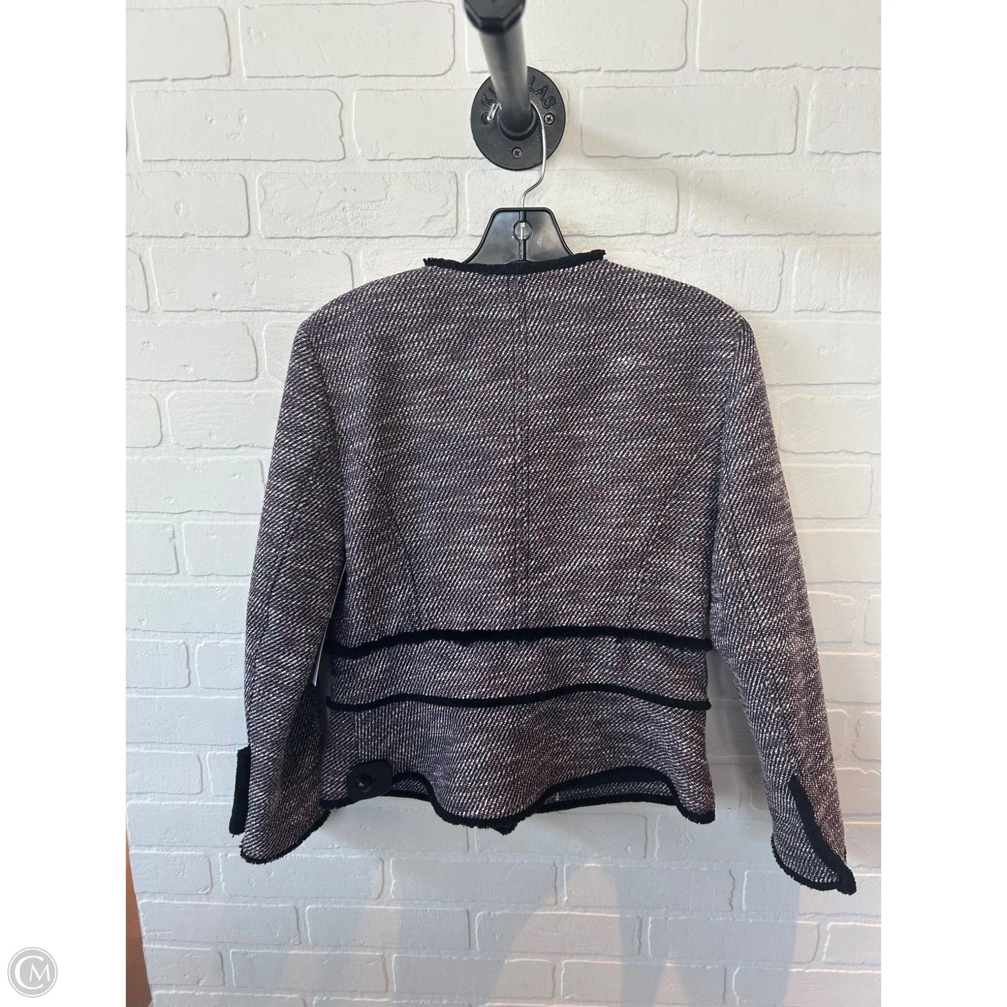 Blazer By Banana Republic In Black & Red, Size: S