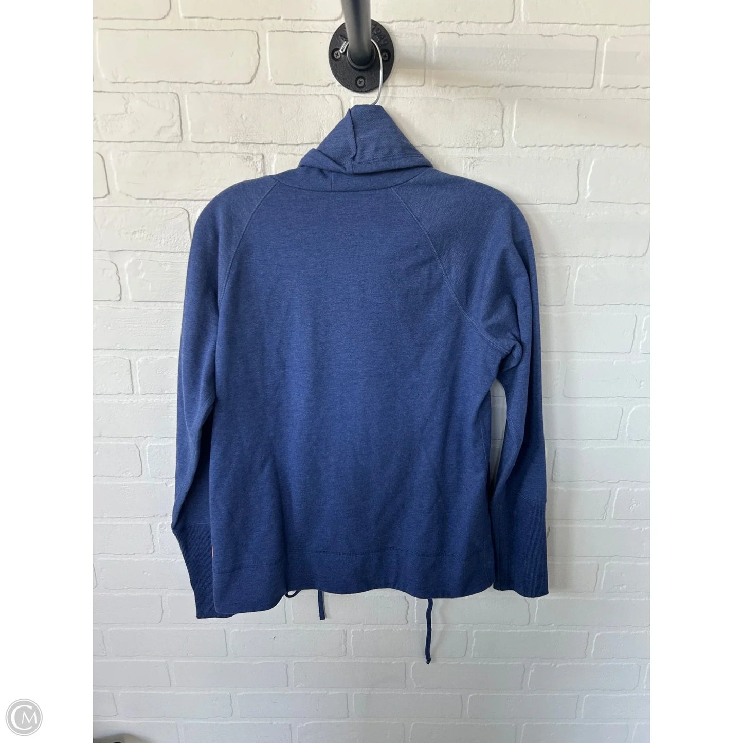 Athletic Sweatshirt Collar By Lucy In Blue, Size: M