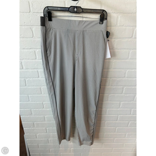 Athletic Pants By Athleta In Grey & White, Size: 8