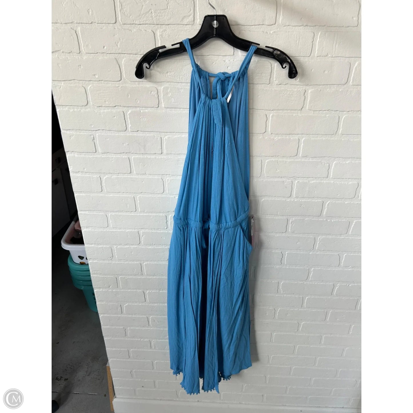 Dress Casual Midi By Free People In Blue, Size: L