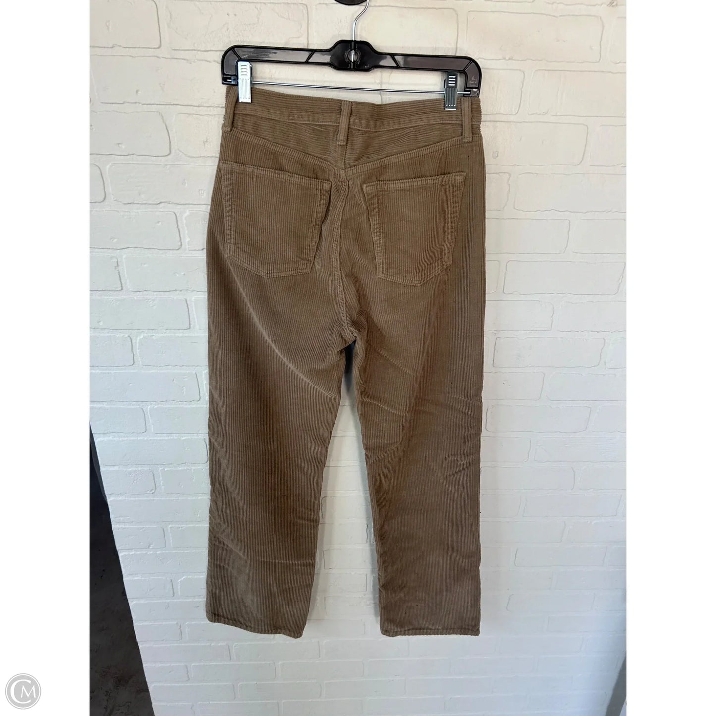 Pants Corduroy By Top Shop In Tan, Size: 6