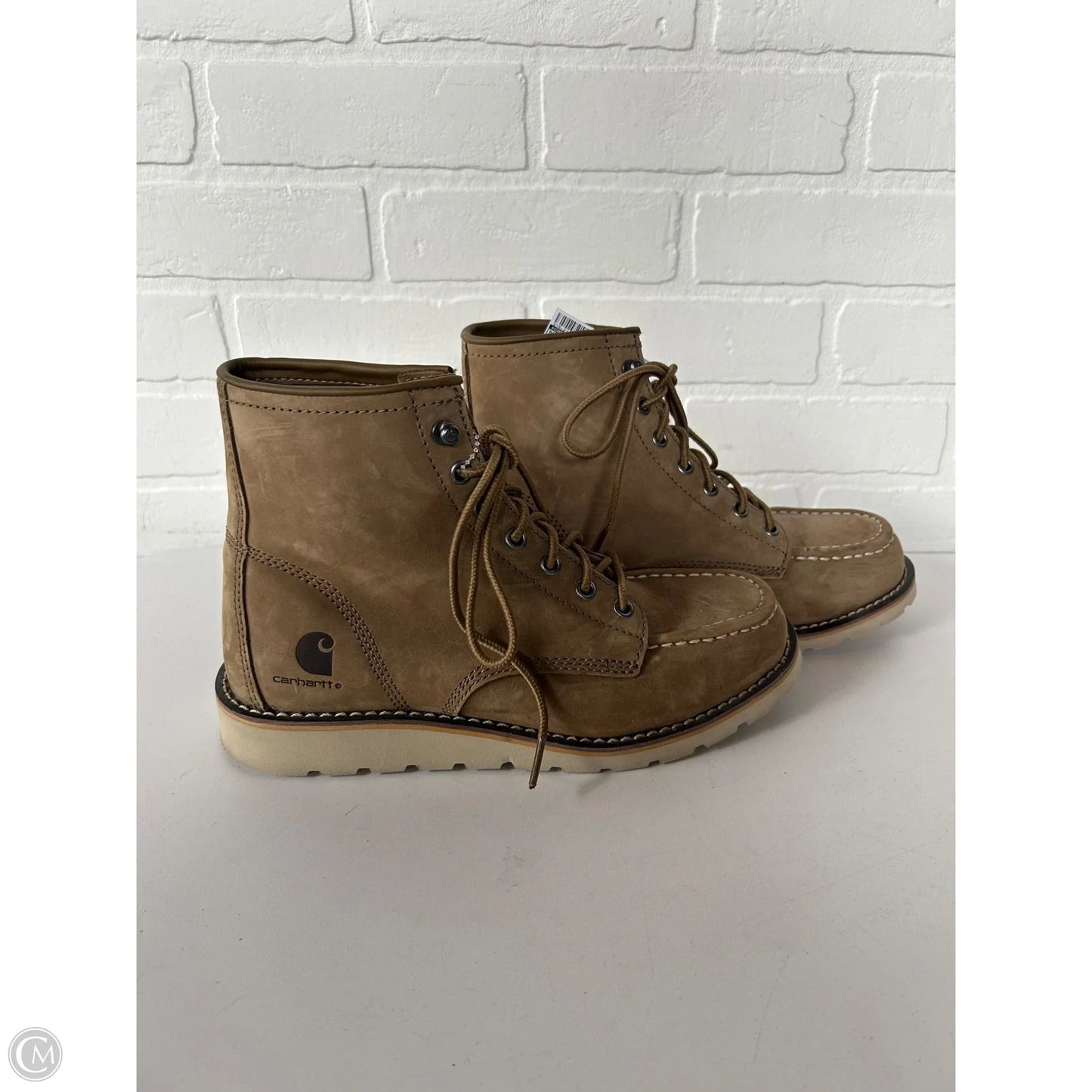 Boots Ankle Flats By Carhartt In Brown, Size: 8.5