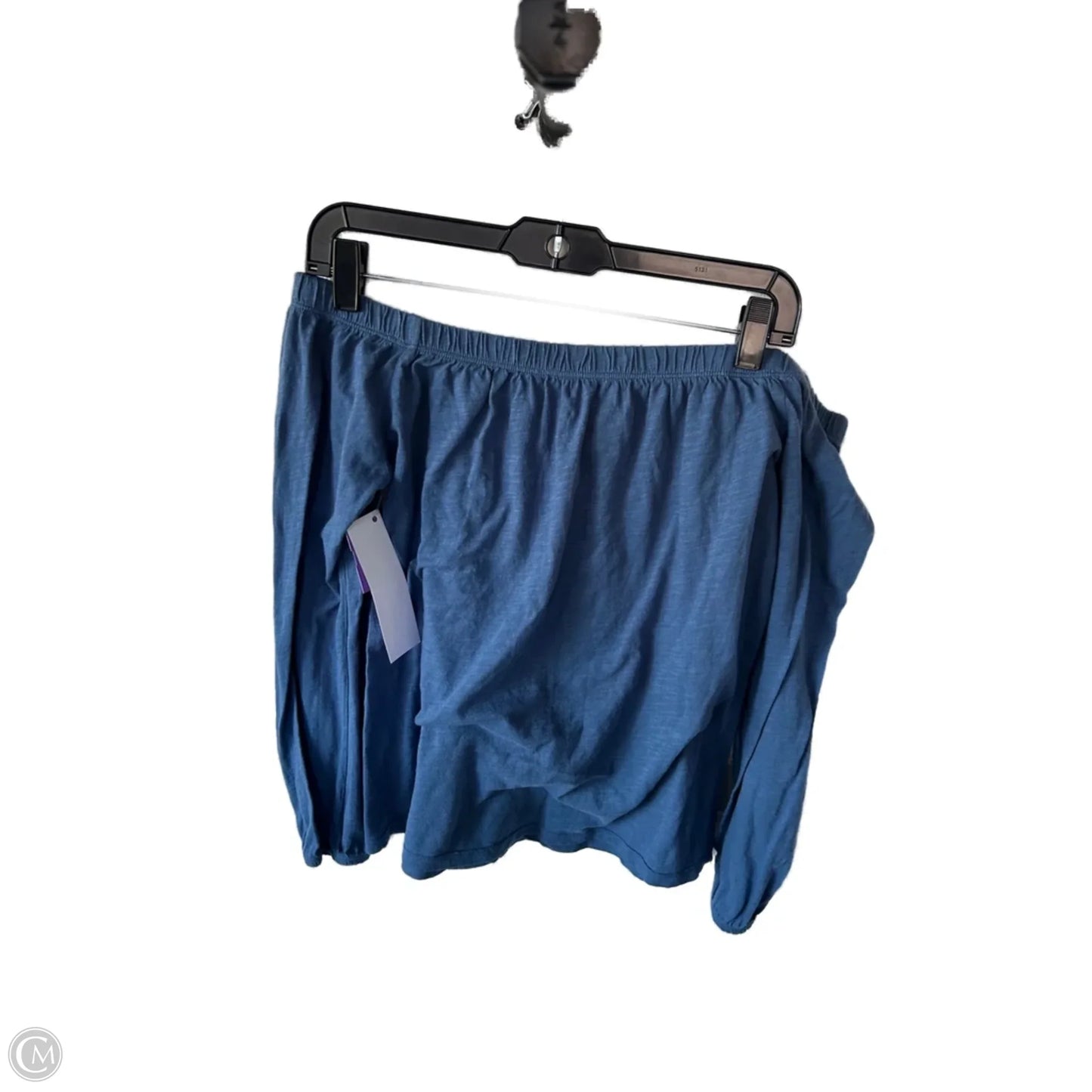 Top Long Sleeve By Velvet In Blue, Size: Xs