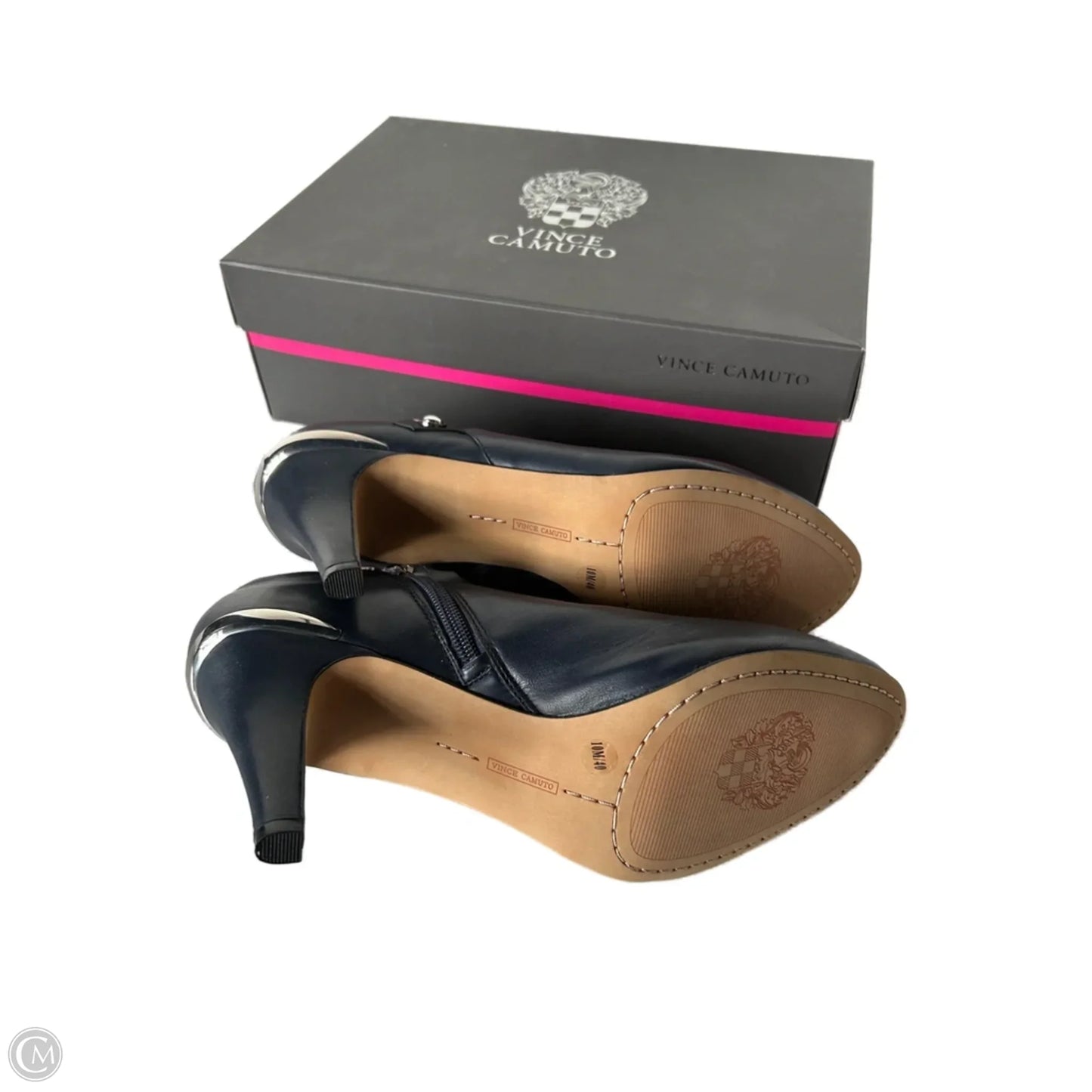 Boots Ankle Heels By Vince Camuto In Blue, Size: 10