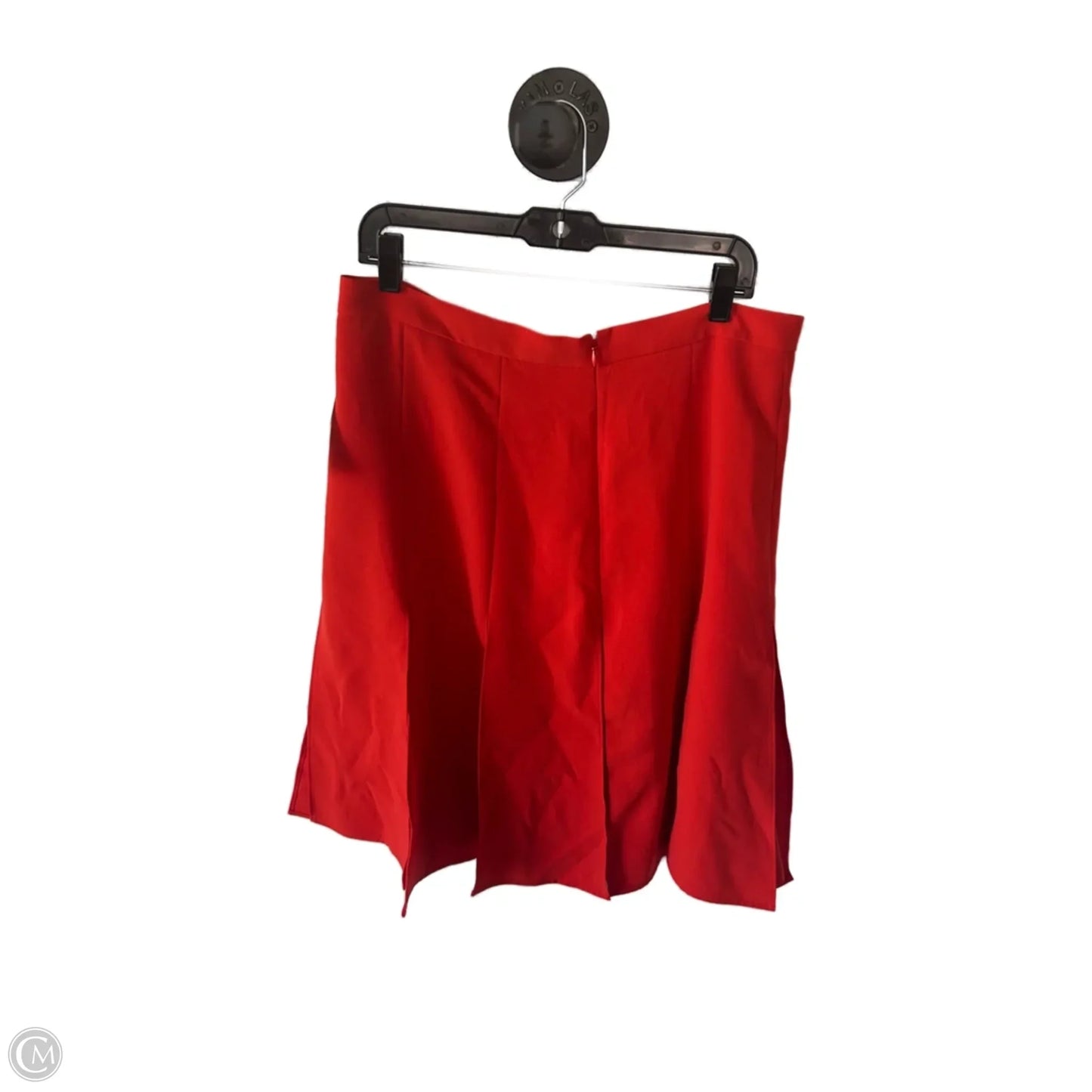 Skirt Midi By Ann Taylor In Orange, Size: 14p