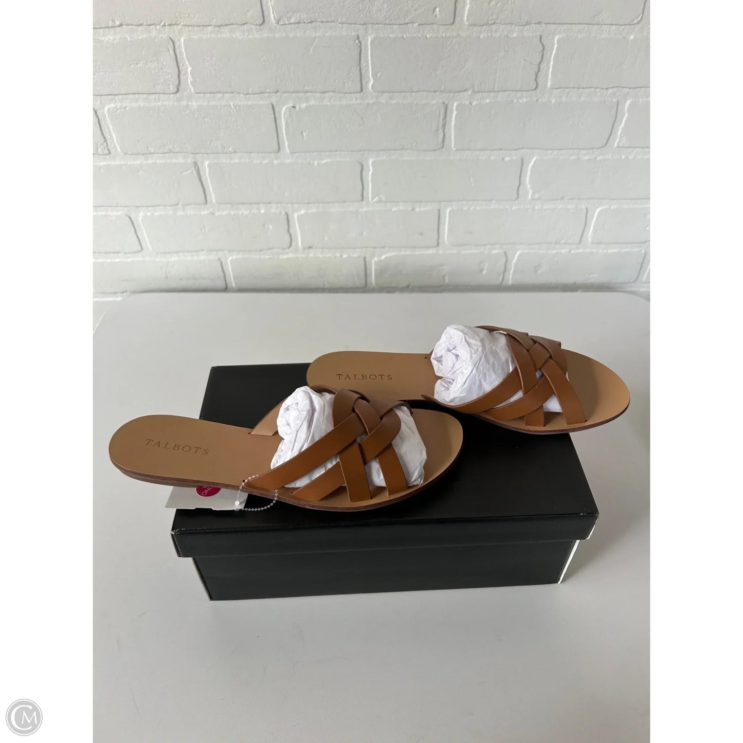 Sandals Flats By Talbots In Brown, Size: 10