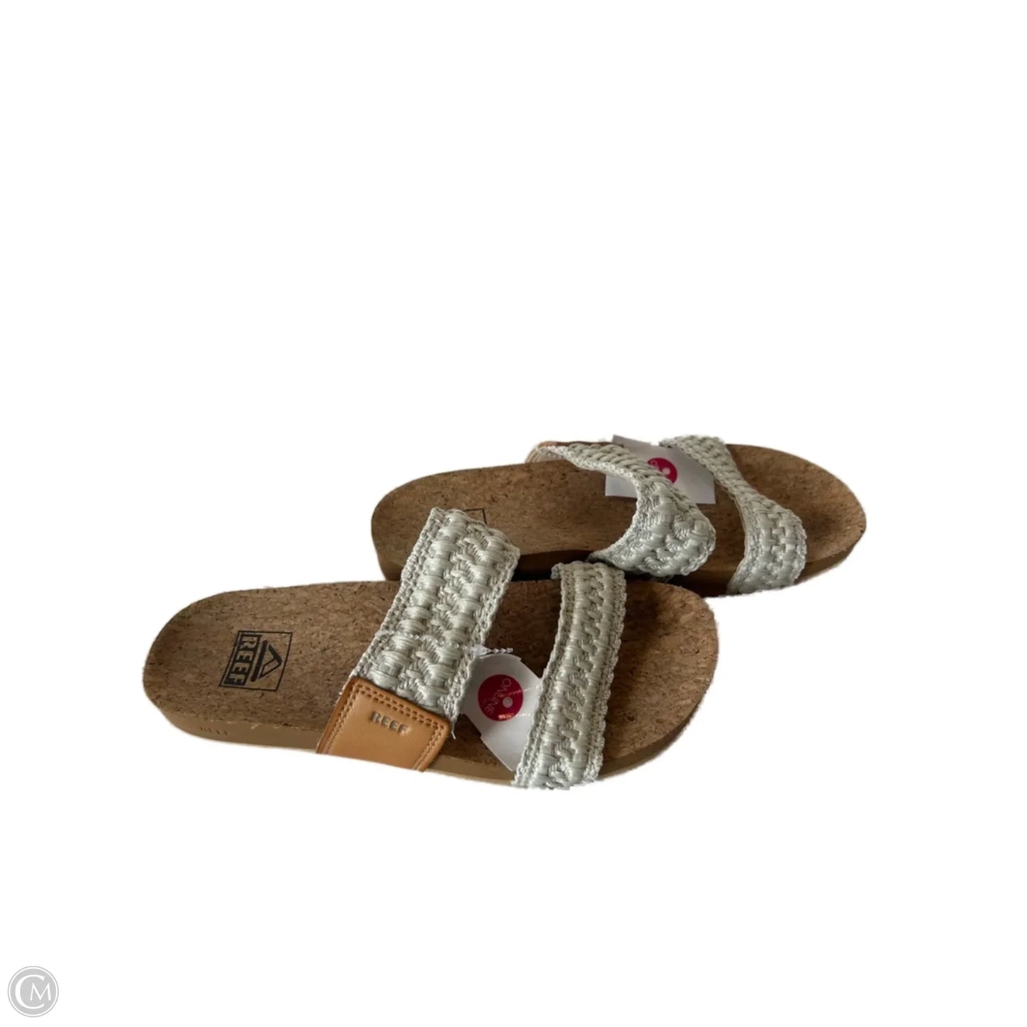 Sandals Flats By Reef In Cream, Size: 6