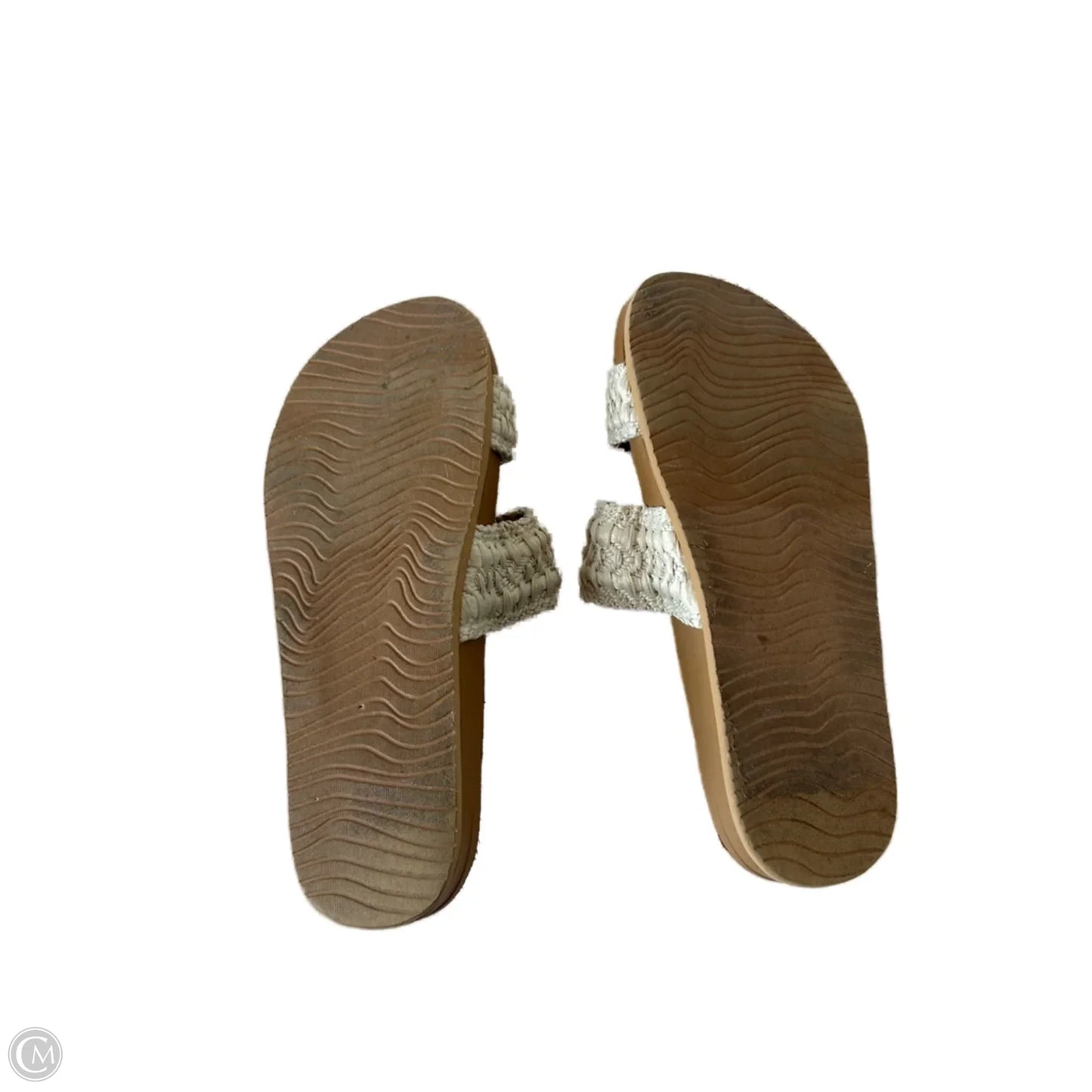 Sandals Flats By Reef In Cream, Size: 6