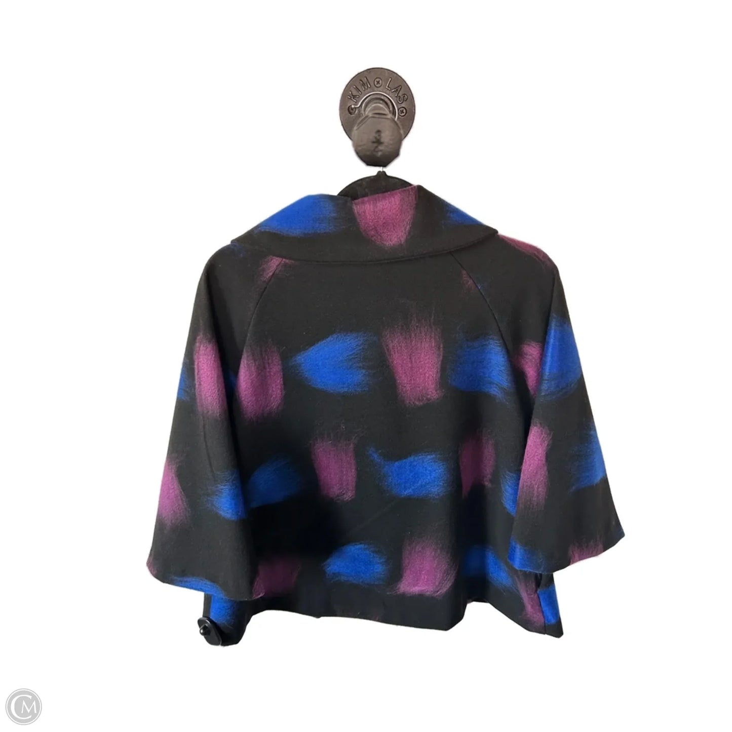 Jacket Other By Clothes Mentor In Black & Blue, Size: S