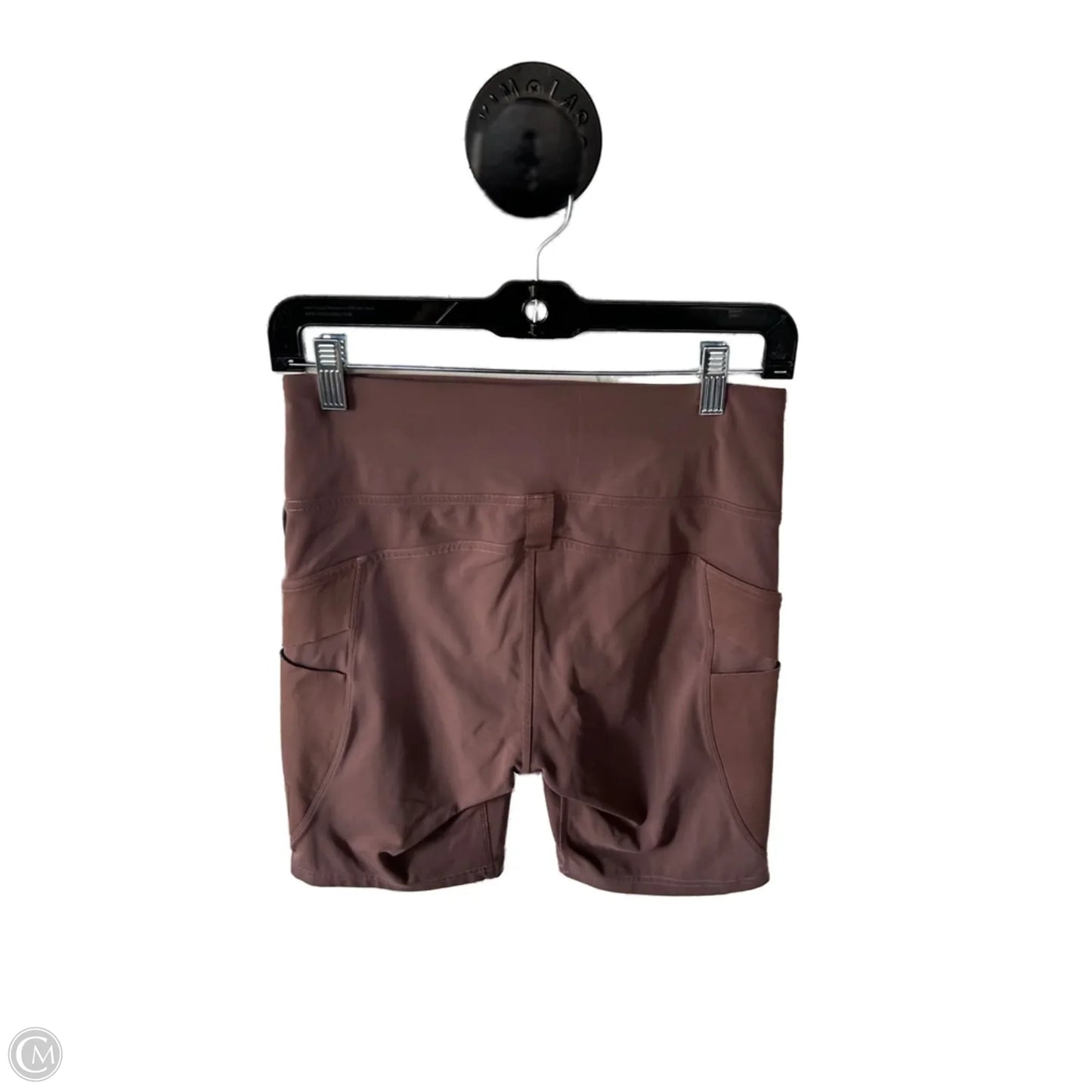 Athletic Shorts By Lululemon In Brown, Size: 8